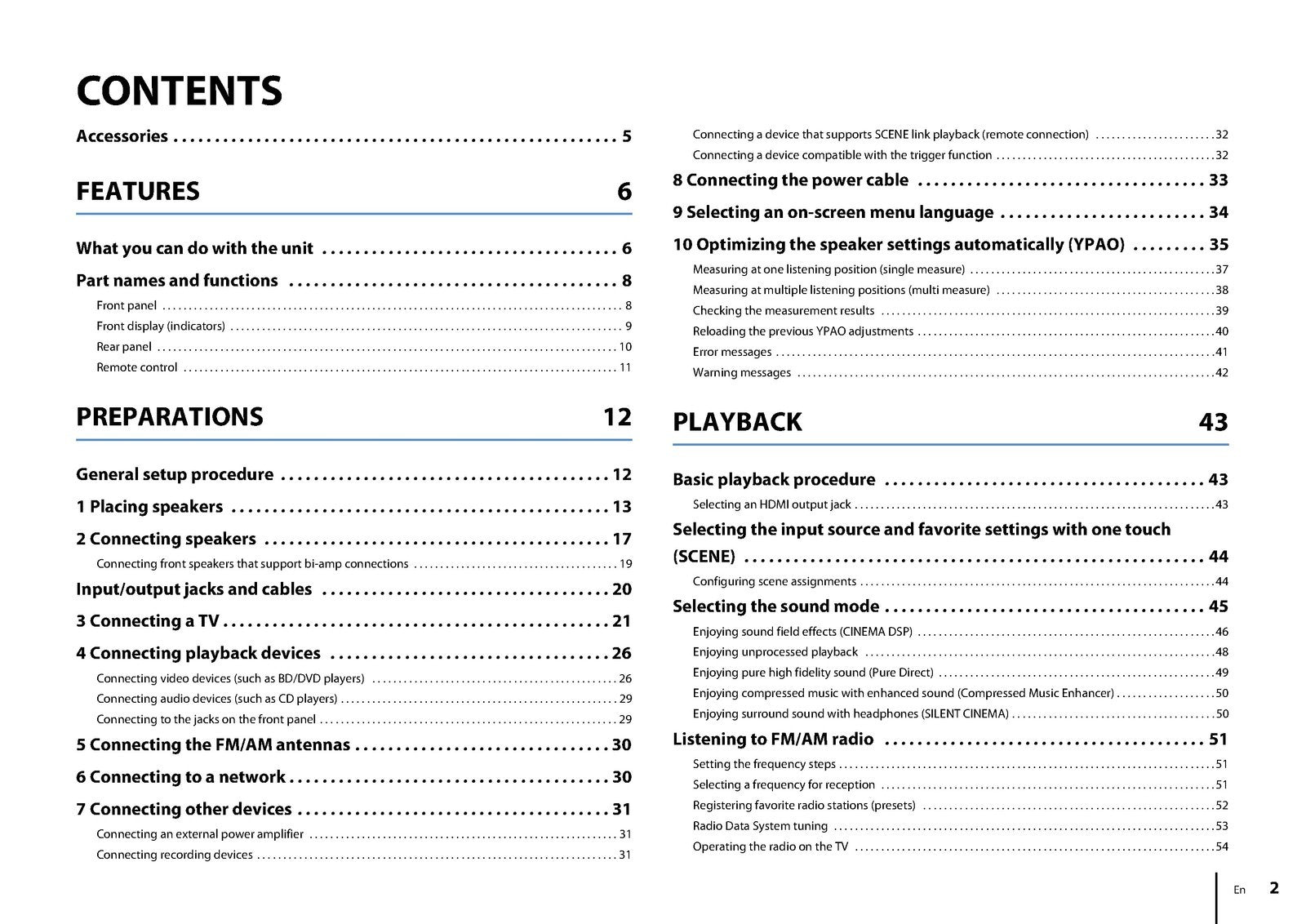 YAMAHA RX-A820 AV Receiver Owners Manual - STEEL WIRE BOUND PROTECTIVE COVERS