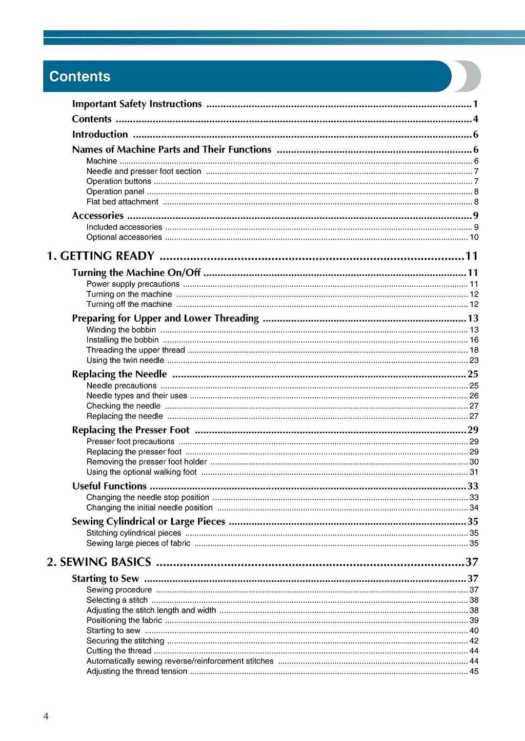 BABY LOCK BL40A Sewing Machine User Manual Owners Instructions - WIRE BINDING
