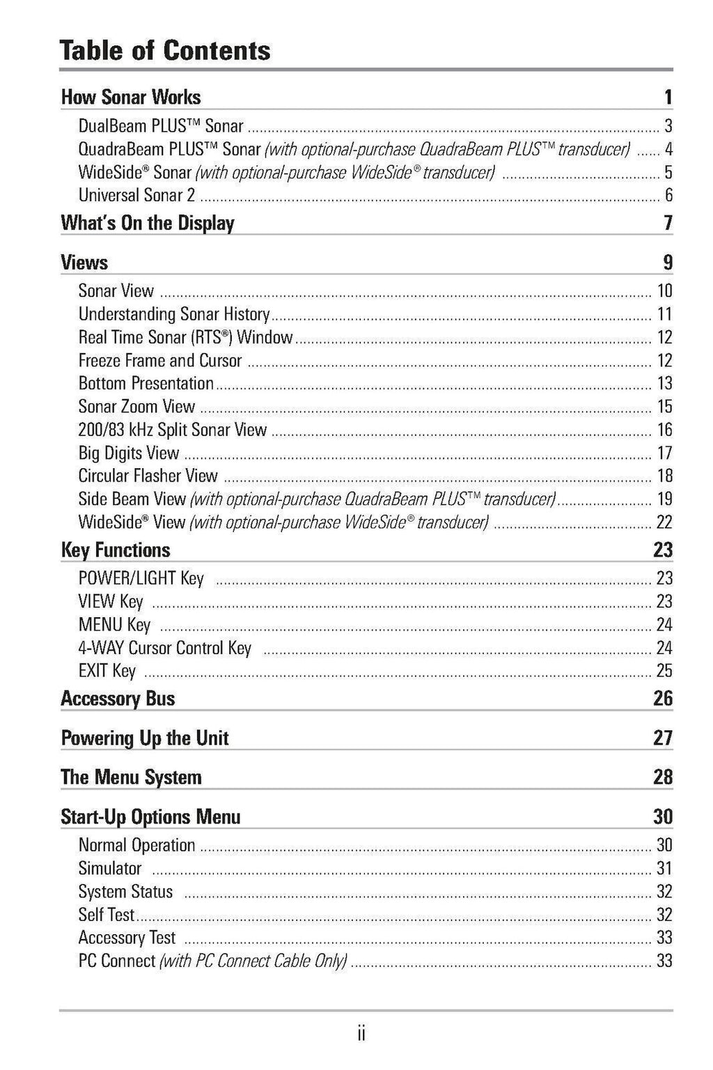 HUMMINBIRD 747c & 777c2 Fish Finder Operators User Manual - TOUGH WIRE BINDING