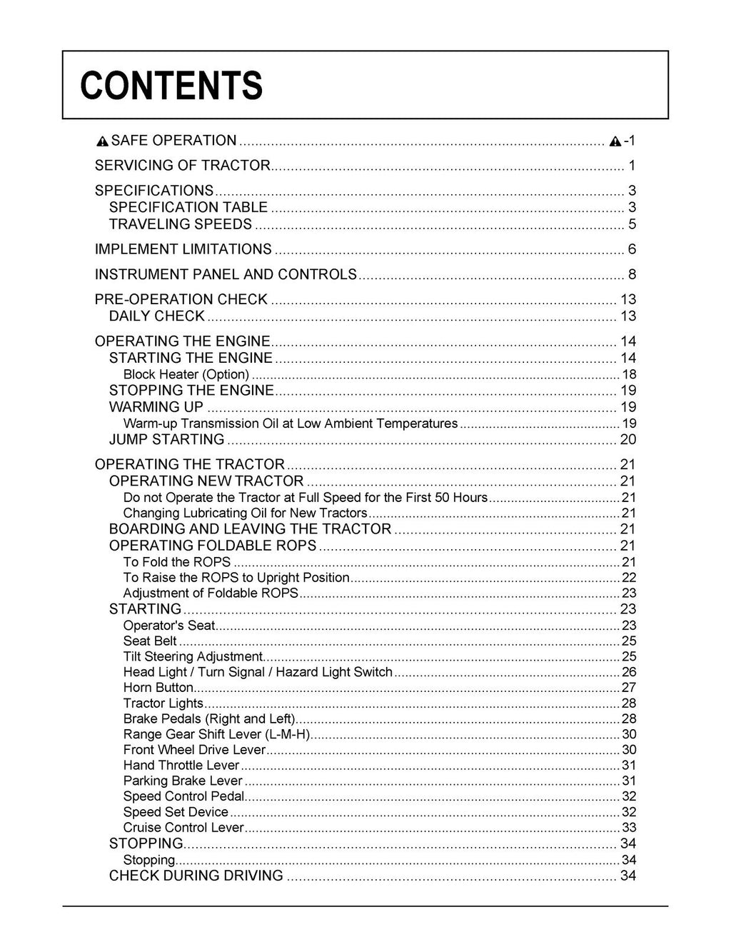 KUBOTA B3150 B3150SU TRACTOR OPERATORS MANUAL - WIRE BOUND - PROTECTIVE COVERS