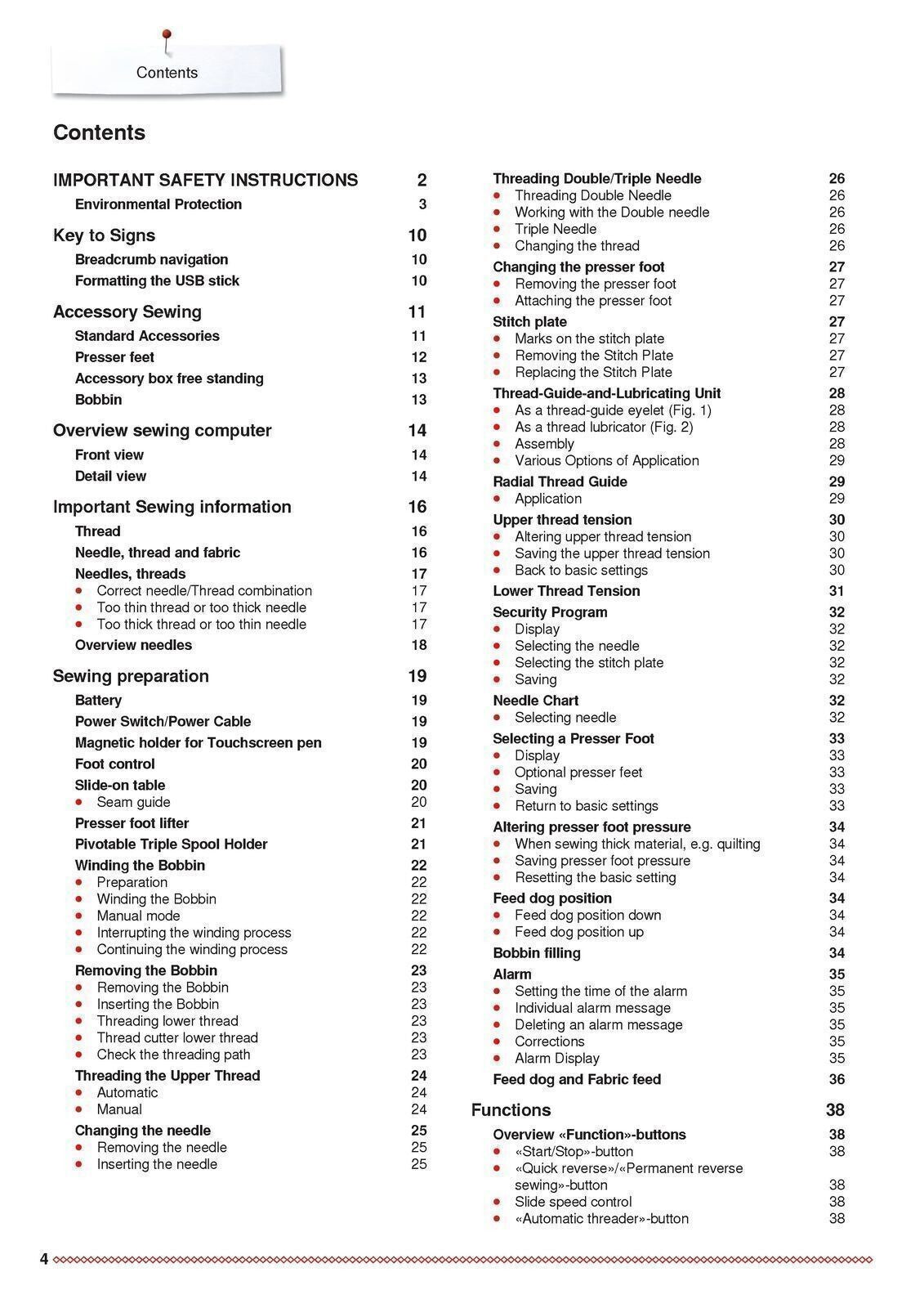 BERNINA 880 PLUS Sewing Machine User Manual Operation Guide