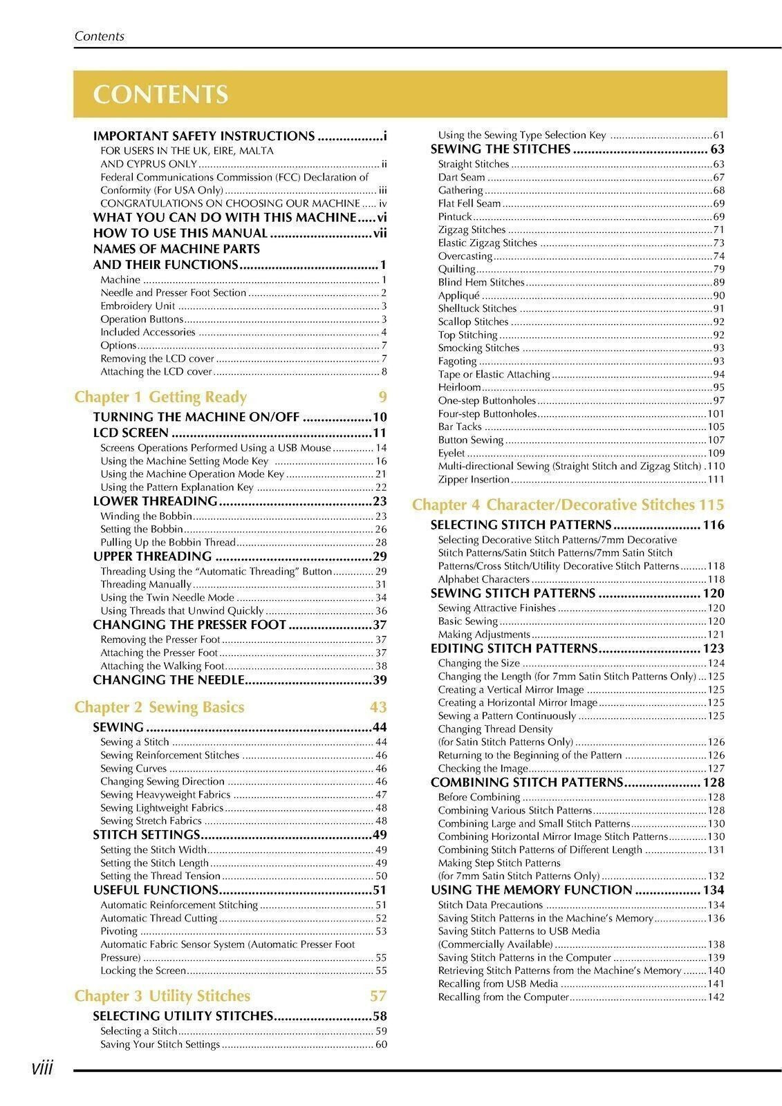 Baby Lock Ellegante 3 BLG3 User Manual Owners Instruction Guide TOUGH WIRE BOUND