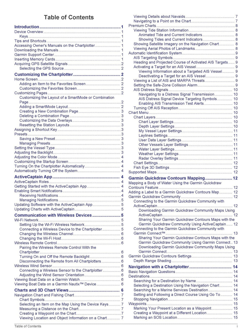 GARMIN GPSMAP 1000 1200 SERIES Owners Manual - STEEL WIRE BOUND - TOUGH COVERS