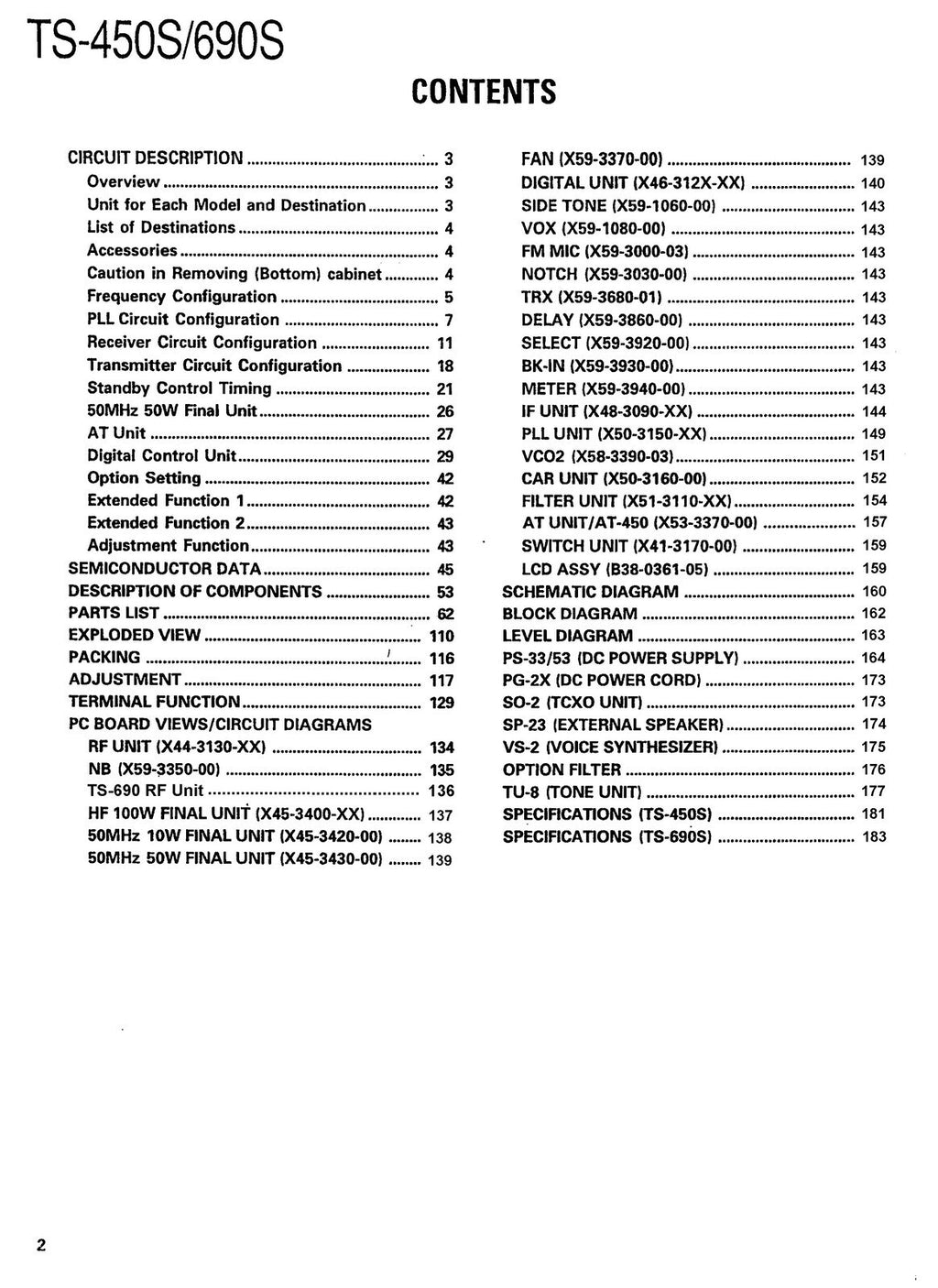 KENWOOD TS-450S TS-690S SERVICE  MANUAL - HUGE FOLD-OUT PAGES - WIRE BOUND