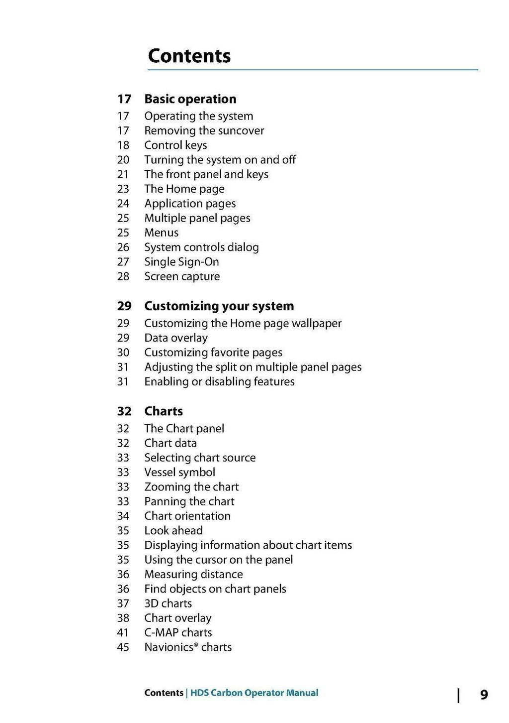 LOWRANCE HDS Carbon User Manual Fish Finder Chart Plotter WIRE BINDING & COVERS