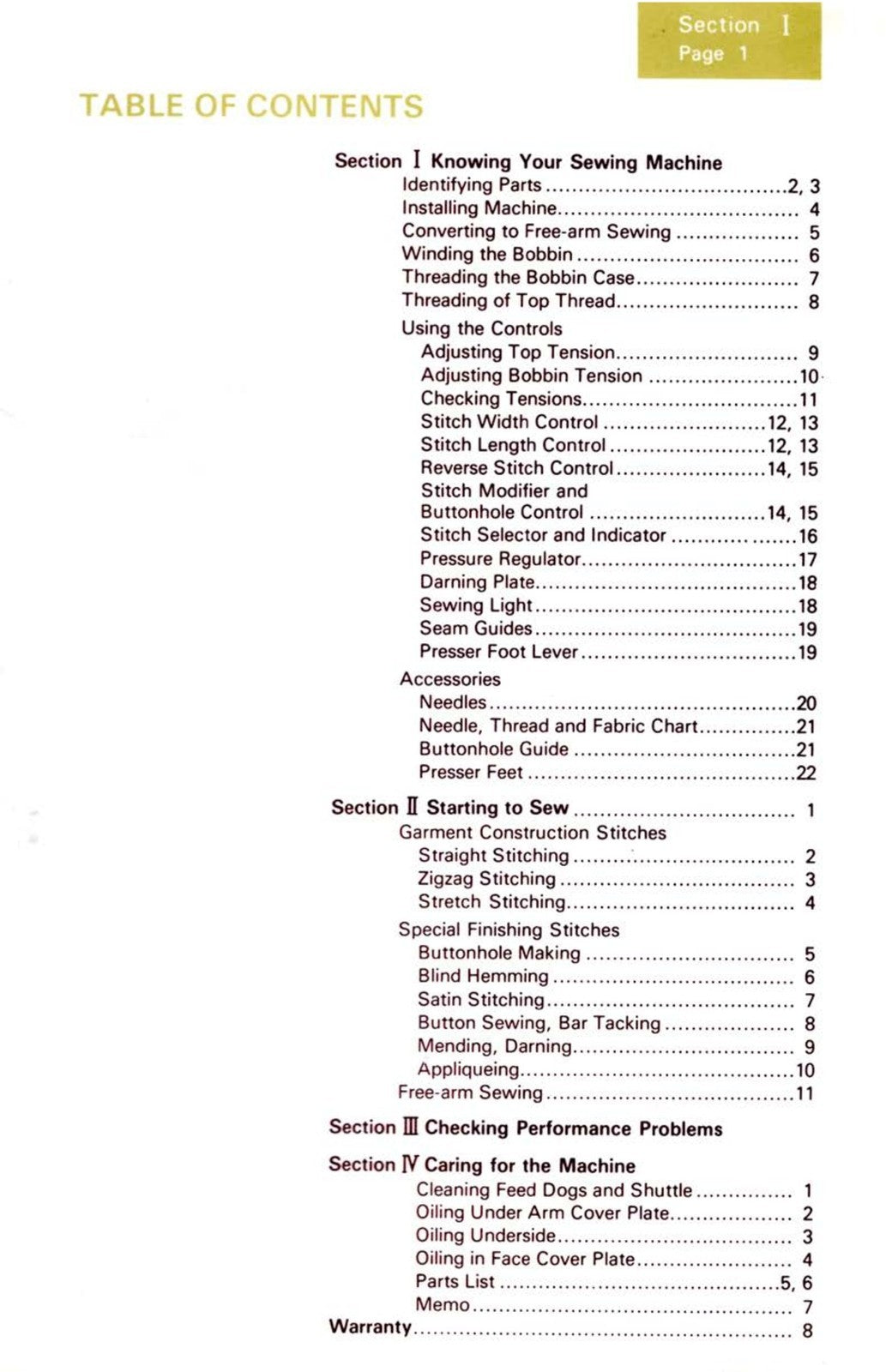 KENMORE 158 12520 1252 Sewing Machine Instruction Manual - WIRE BOUND - COVERS