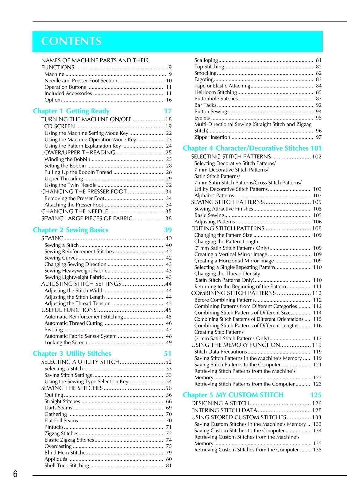 BROTHER QC-1000 Sewing Machine User Manual Owners Guide - TOUGH WIRE BINDING