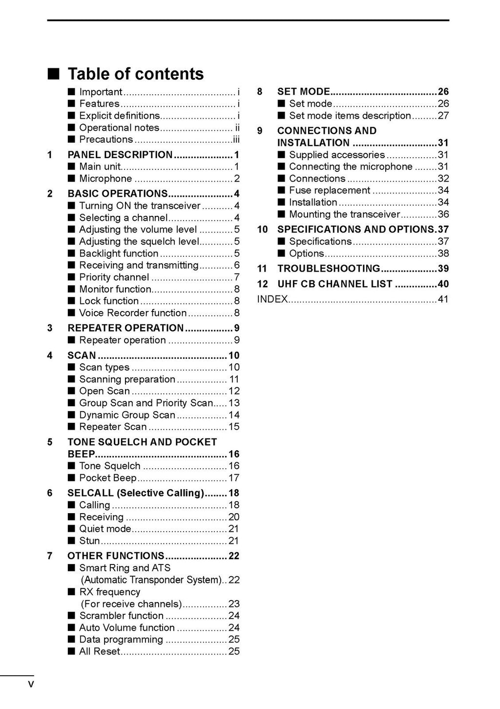 ICOM IC455 TRANSCEIVER  INSTRUCTION MANUAL - STEEL WIRE BOUND - TOUGH COVERS