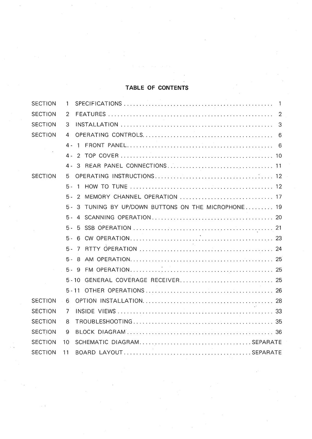 ICOM IC-751 HF All Band Transceiver Instruction Manual - WIRE BOUND - COVERS