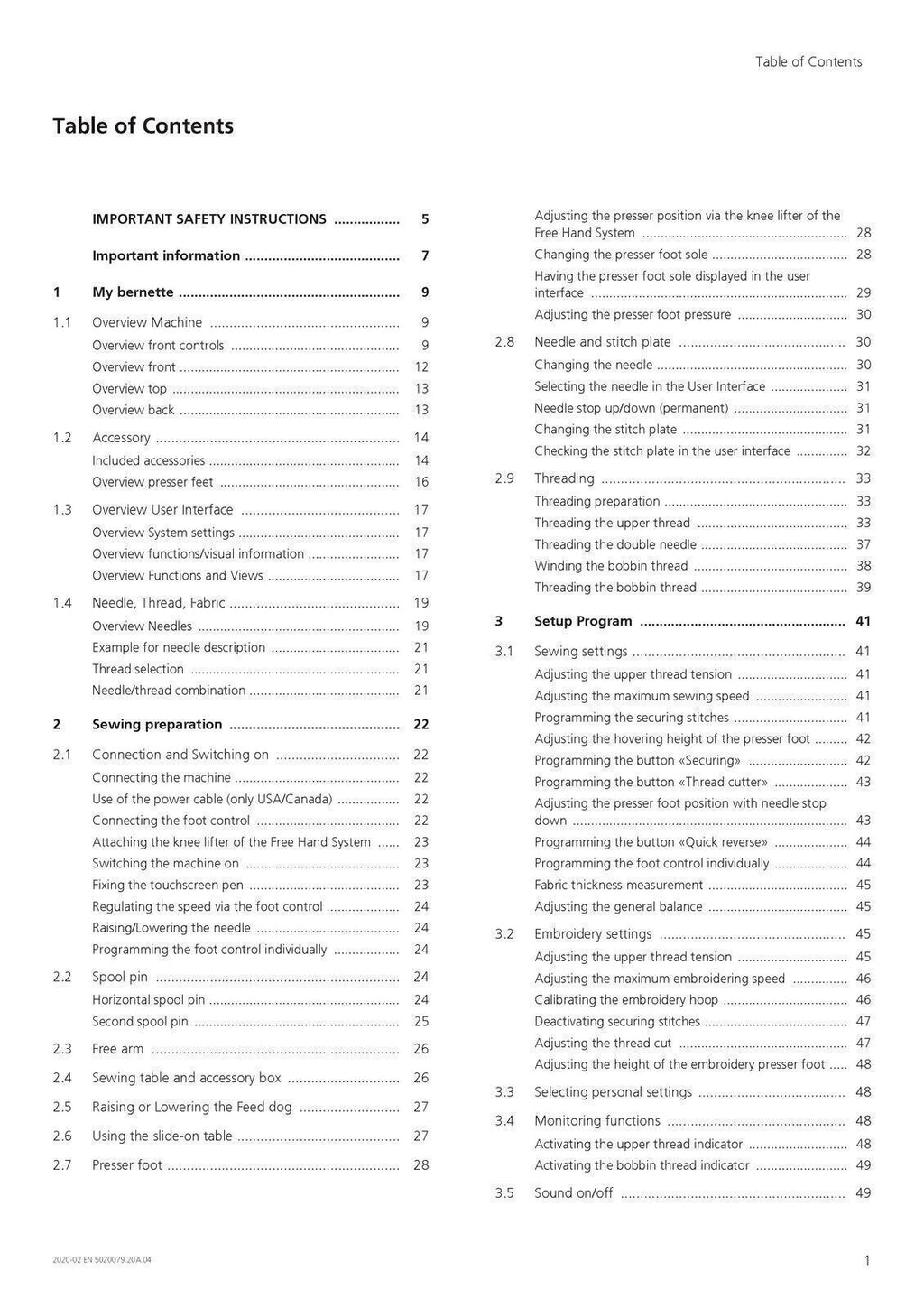 BERNINA Bernette B79 Sewing Machine User Operator  Manual - ROBUST WIRE BINDING