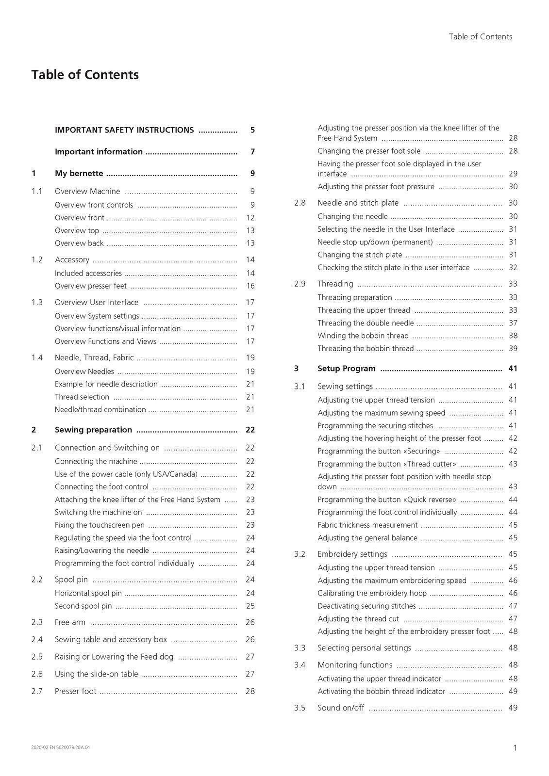 BERNINA Bernette B79 Sewing Machine User Operator  Manual - ROBUST WIRE BINDING
