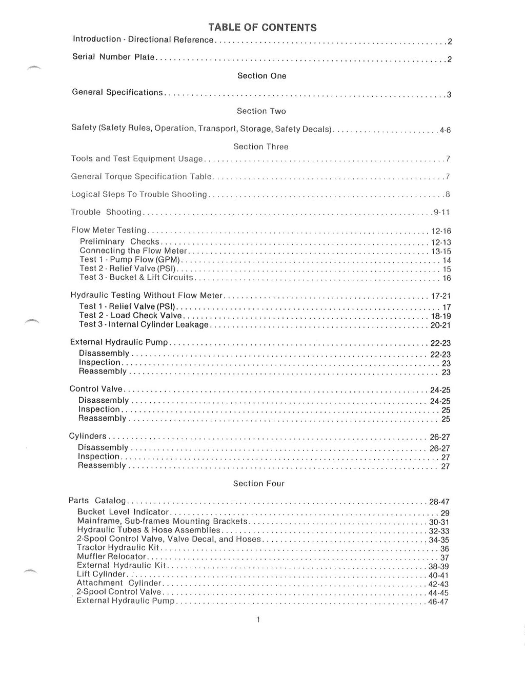 KUBOTA L1720 LOADER PARTS AND SERVICE MANUAL - STEEL WIRE BOUND - TOUGH COVERS