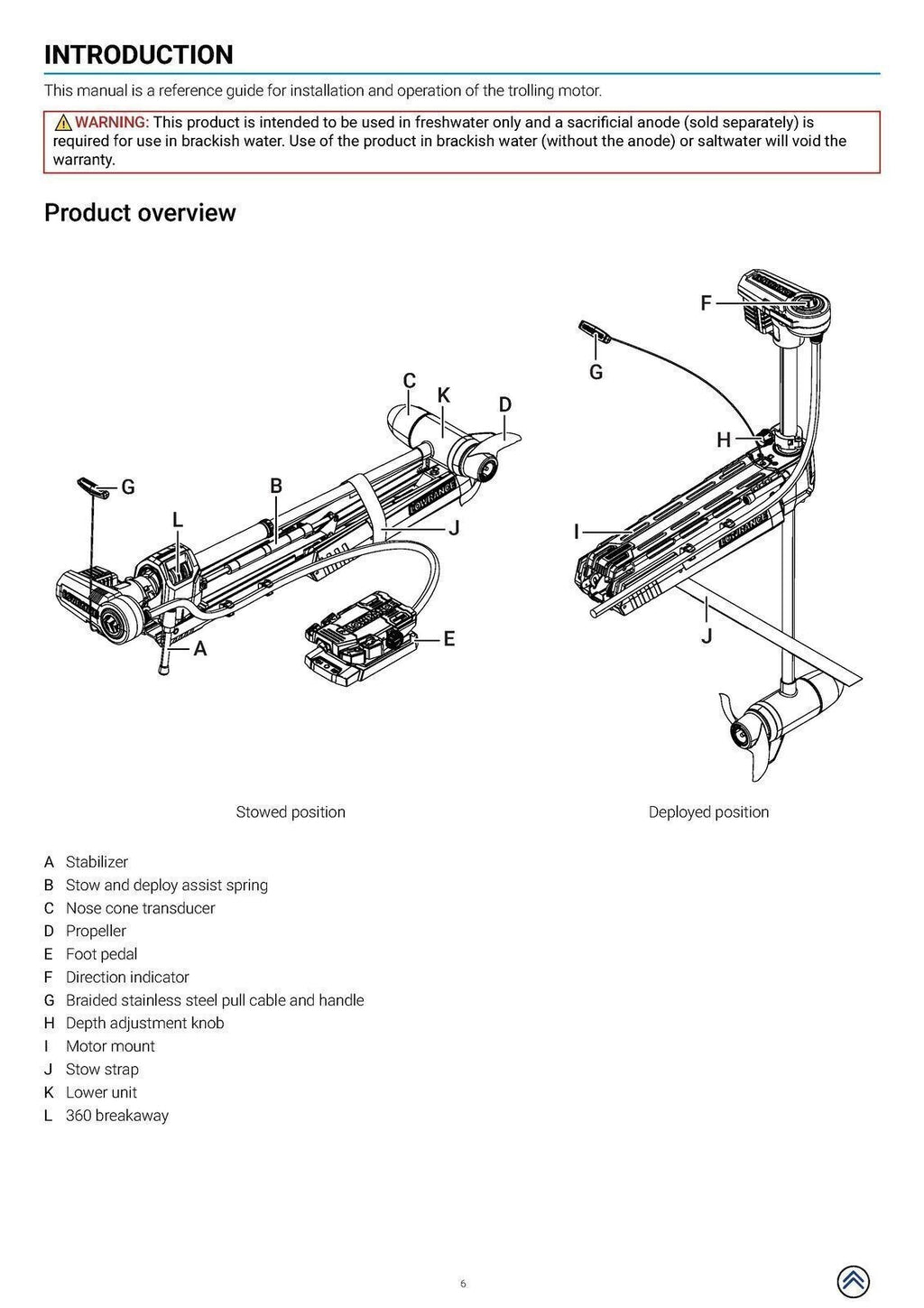 LOWRANCE Ghost Trolling Motor User Manual Instructions -  WIRE BINDING & COVERS