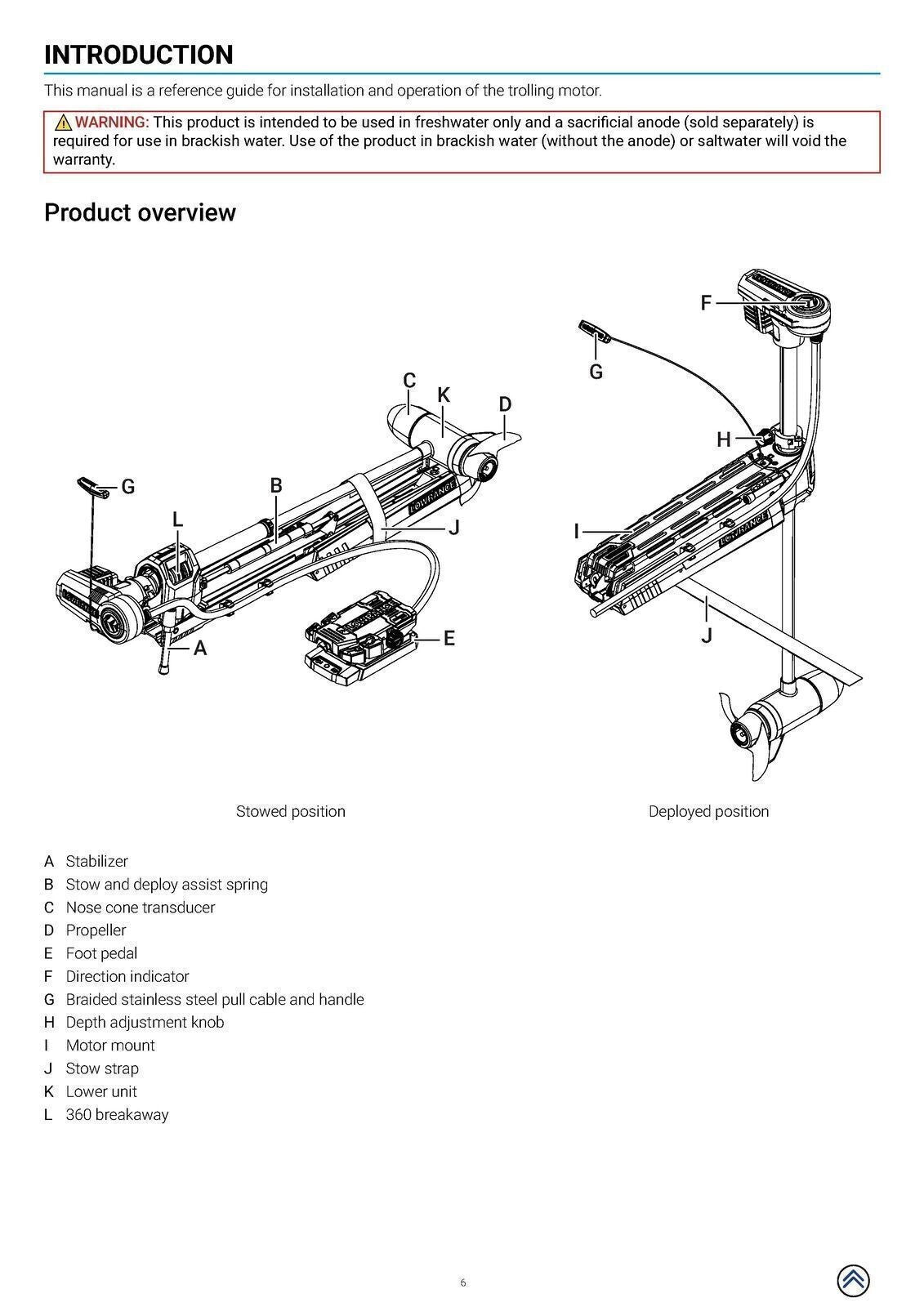 LOWRANCE Ghost Trolling Motor User Manual Instructions -  WIRE BINDING & COVERS