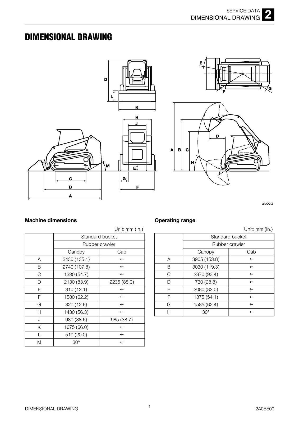 TAKEUCHI TL8 TRACK LOADER WORKSHOP MANUAL - STEEL WIRE BOUND - PROTECTIVE COVERS