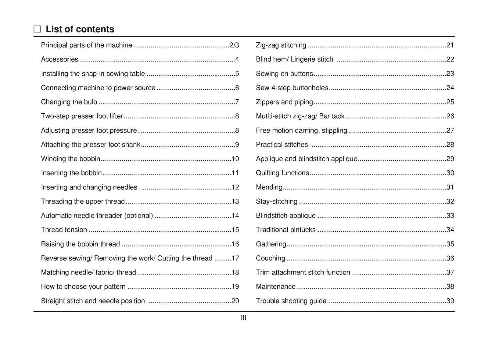 SINGER 1507 Sewing Machine User Manual Operation Guide [WIRE BOUND UPGRADE]