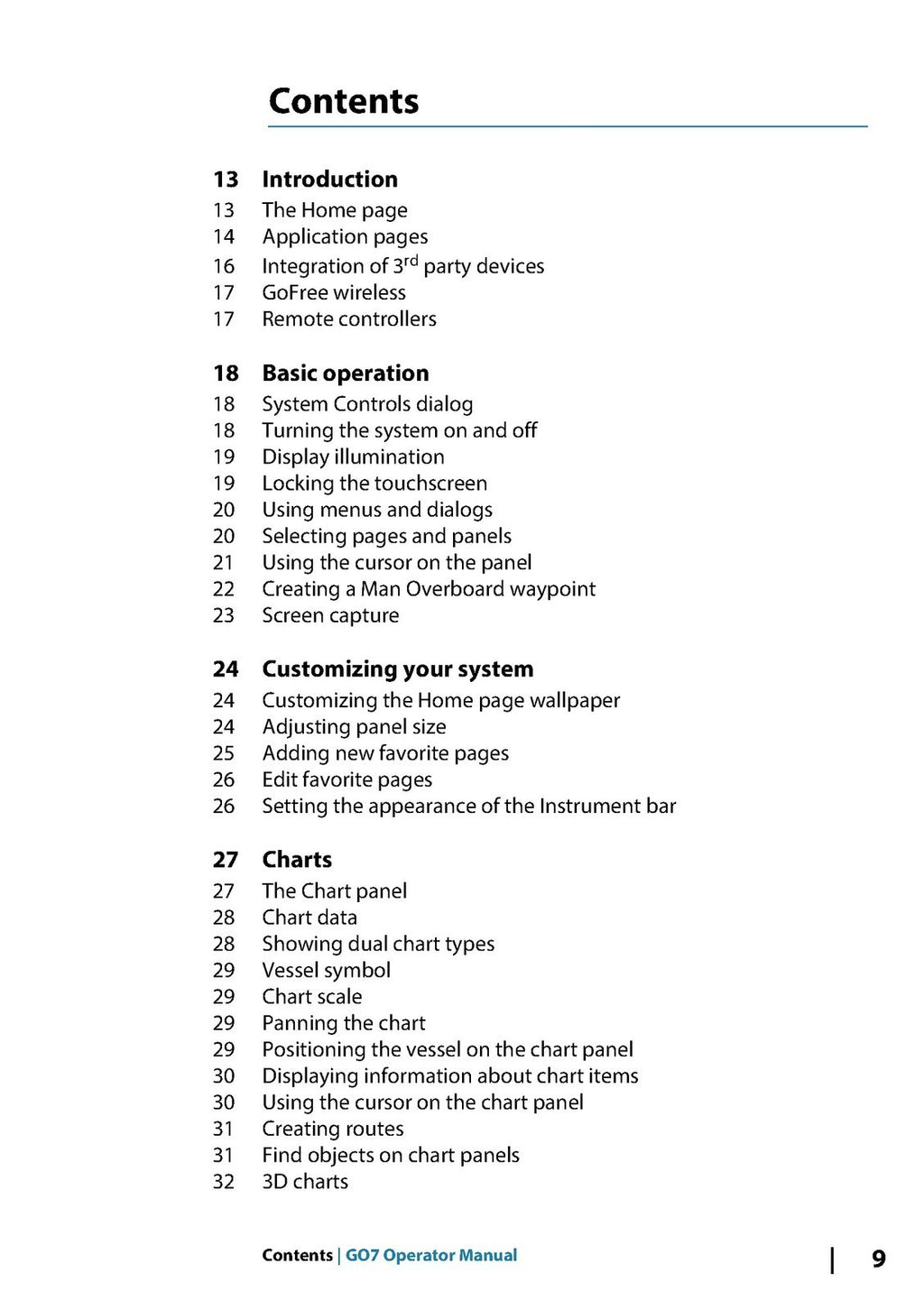 SIMRAD GO7 Fish Finder Plotter Operator Manual - STEEL WIRE BOUND - TOUGH COVERS