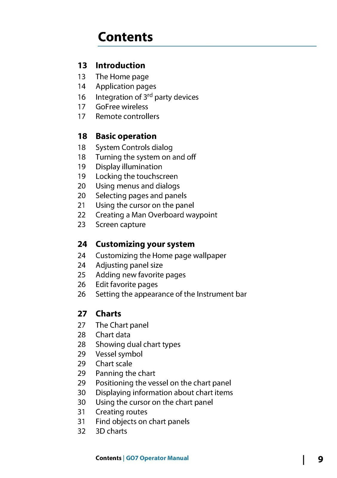 SIMRAD GO7 Fish Finder Plotter Operator Manual - STEEL WIRE BOUND - TOUGH COVERS