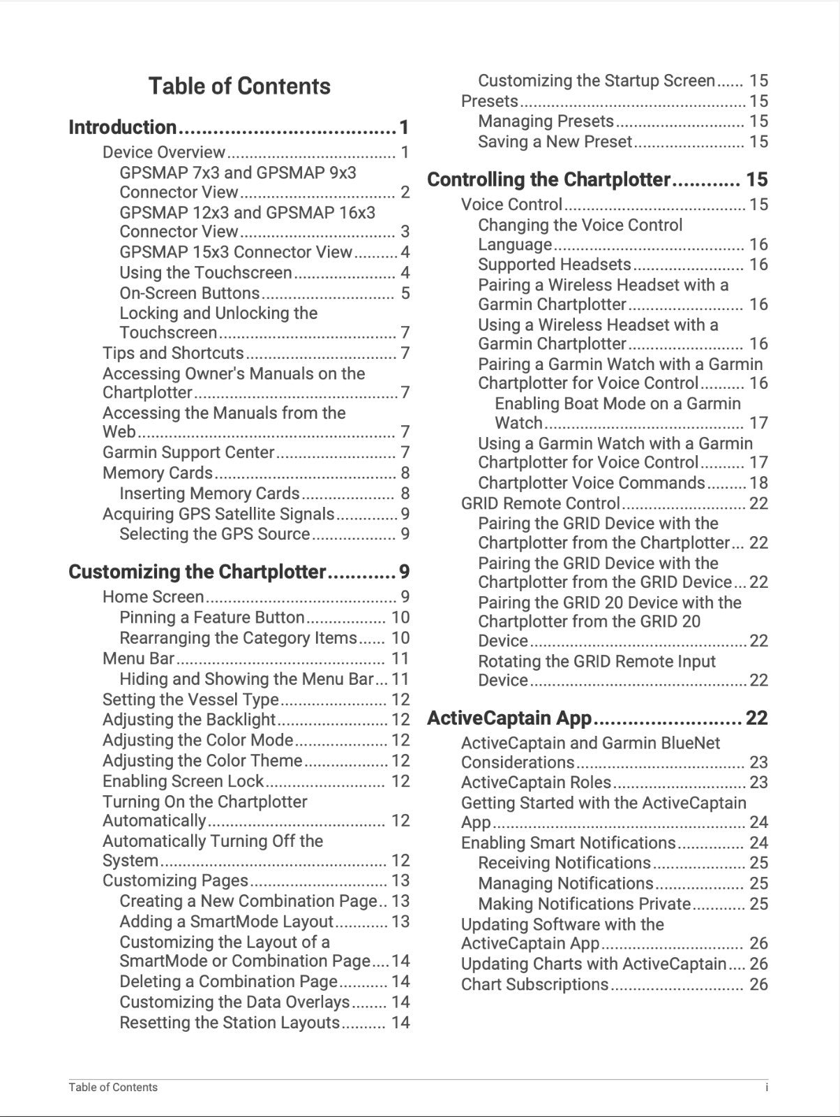 GARMIN GPSMAP X3 16x3 12x3 9x3 7x3 Owners Manual Instructions 236 PAGES