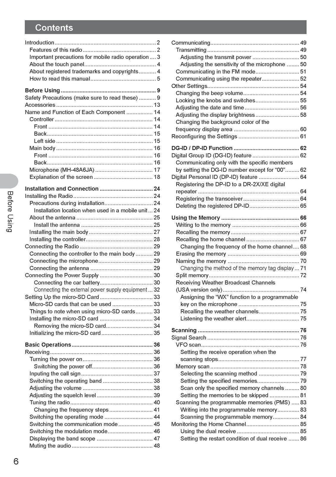 YAESU FTM-400XDR / DE User Operating Manual - STEEL WIRE BOUND