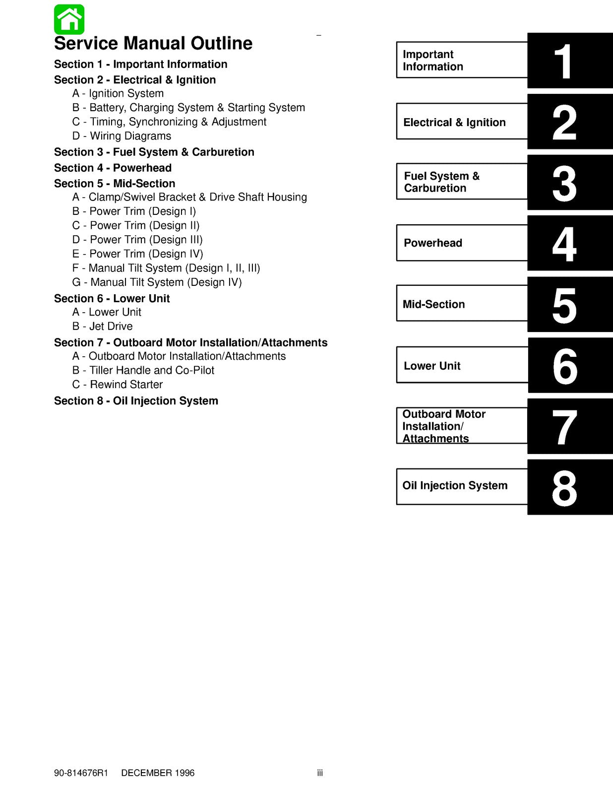 MERCURY 30 40 JET 4 CYL SERVICE MANUAL - STEEL WIRE BOUND - PROTECTIVE COVERS