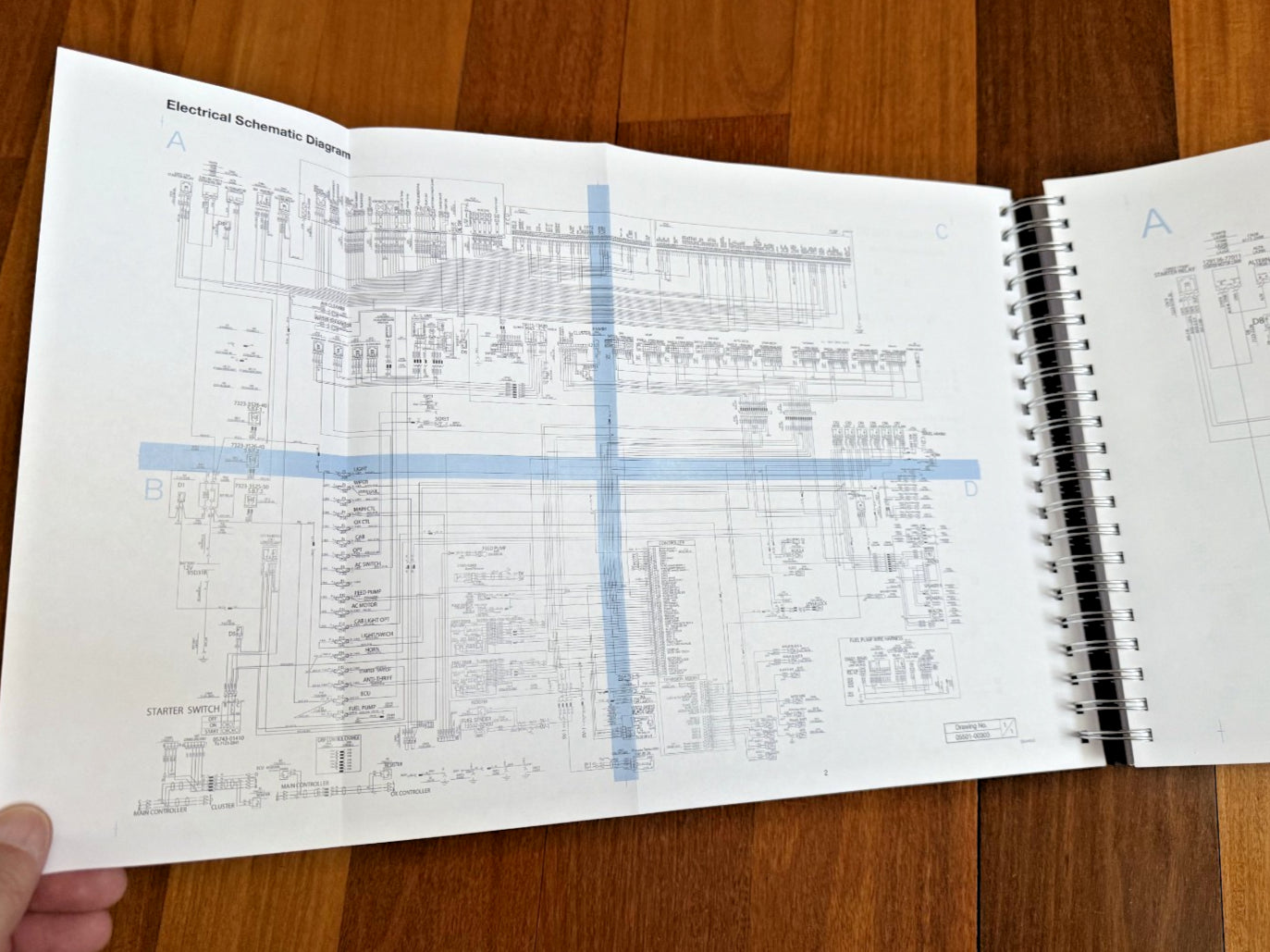 TAKEUCHI TB260 MINI EXCAVATOR WORKSHOP MANUAL - WIRE BOUND, COVERS, XL FOLDOUTS!