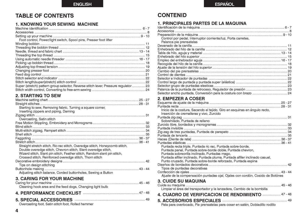 SINGER 2662 Sewing Machine User Manual Owners Instruction Guide