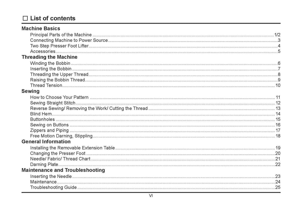 SINGER M2100 M2105 Sewing Machine User Manual Instructions DURABLE WIRE BINDING