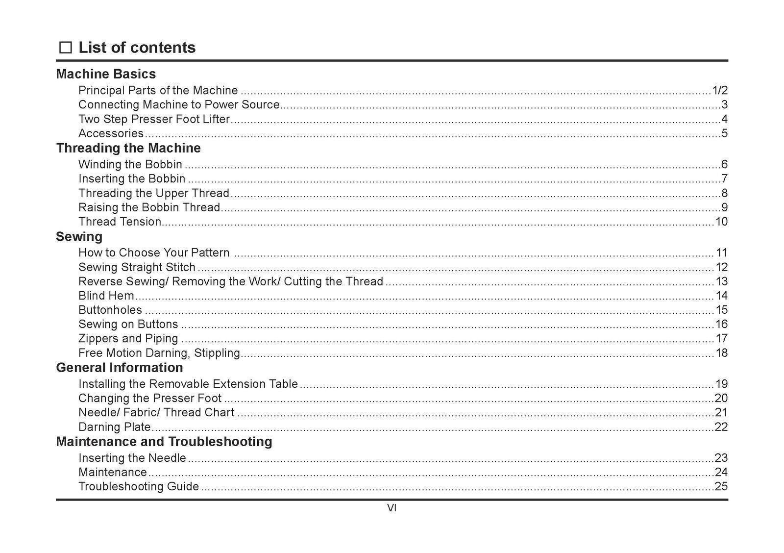 SINGER M2100 M2105 Sewing Machine User Manual Instructions DURABLE WIRE BINDING