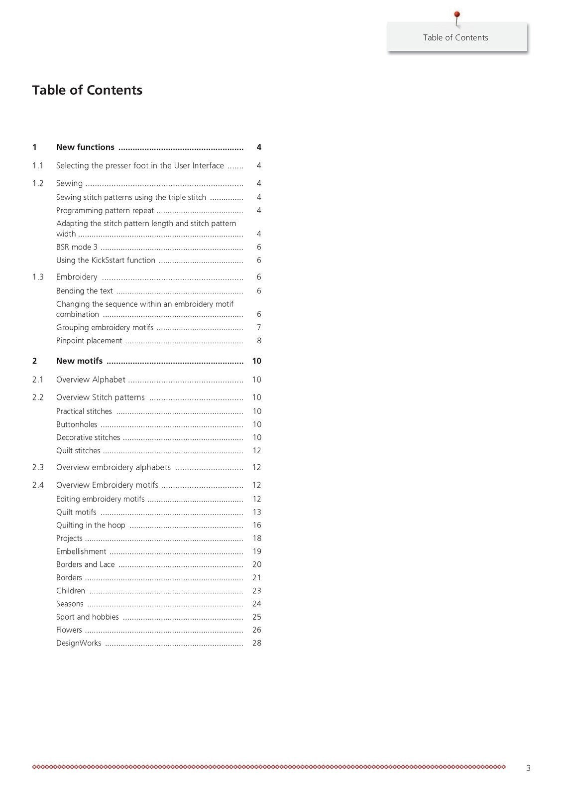 BERNINA PLUS Upgrade for B 770 QE User Manual - STEEL WIRE BOUND - TOUGH COVERS