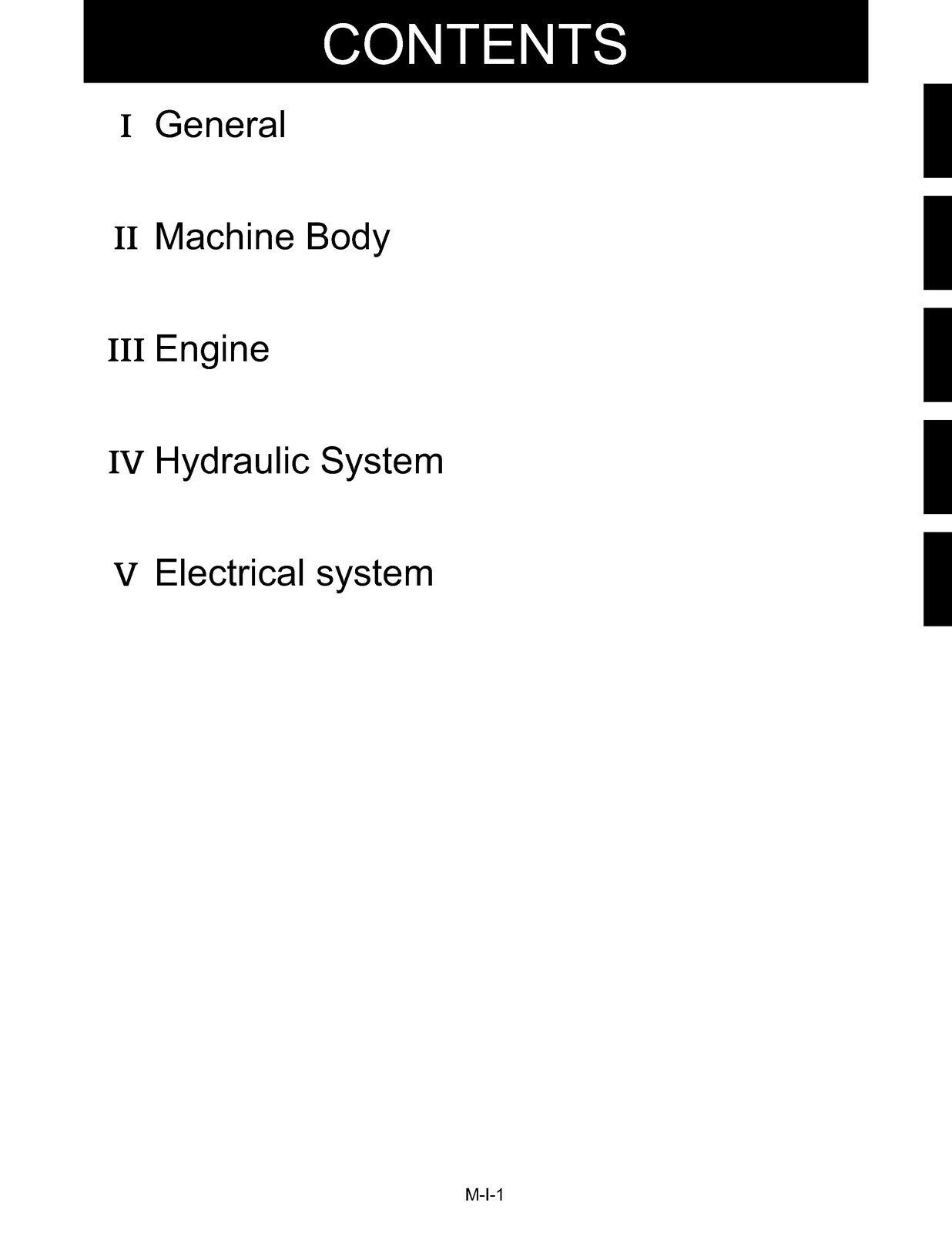 KUBOTA KX61-3 KX71-3 EXCAVATOR WORKSHOP MANUAL MECHANISM CHAPTER - WIRE BOUND