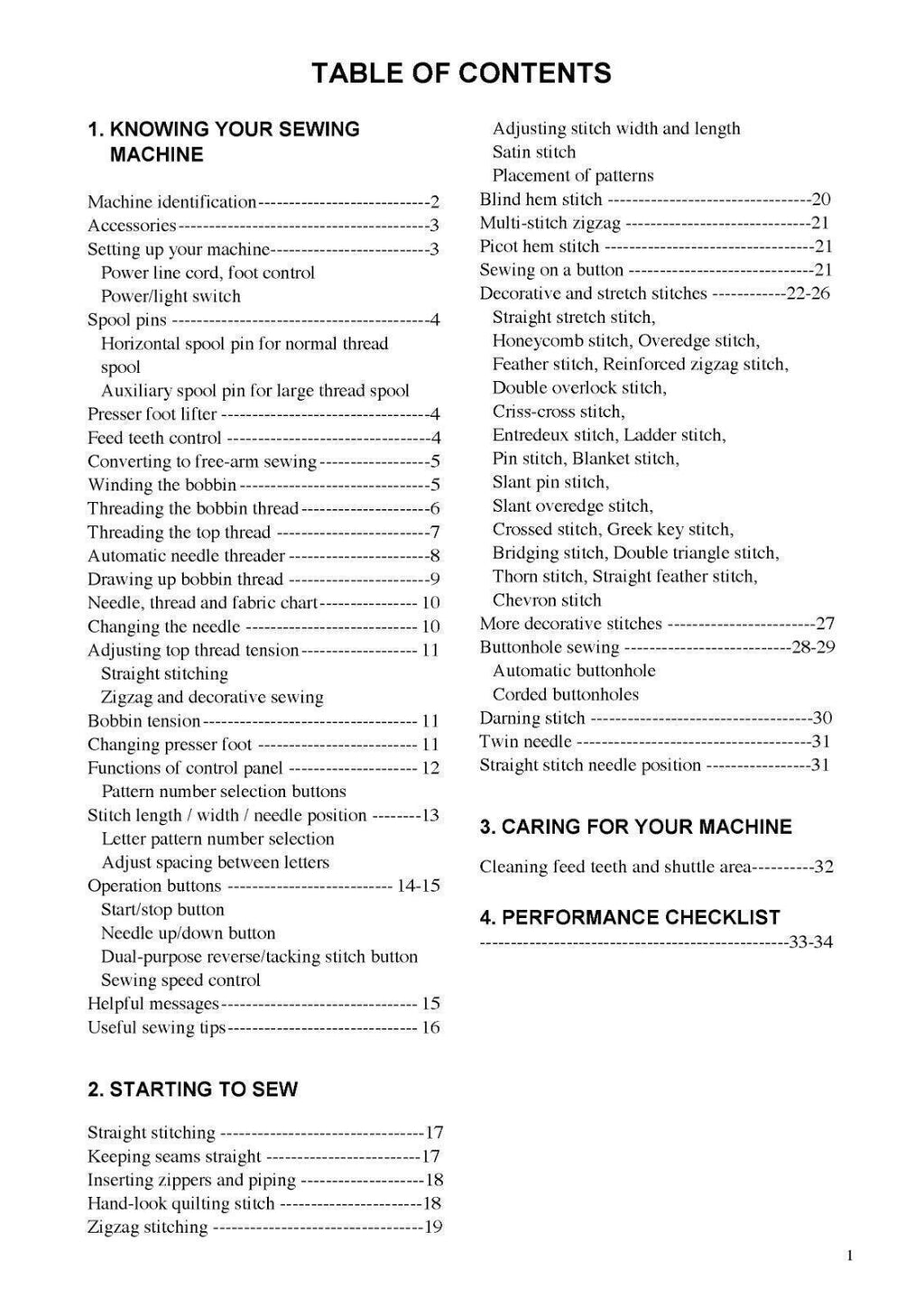 SINGER SC220 Sewing Machine User Manual Operation Guide [DURABLE WIRE BINDING]