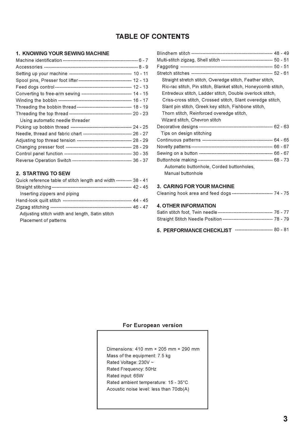 SINGER 7468 Sewing Machine User Manual Operation Guide [WIRE BOUND UPGRADE]