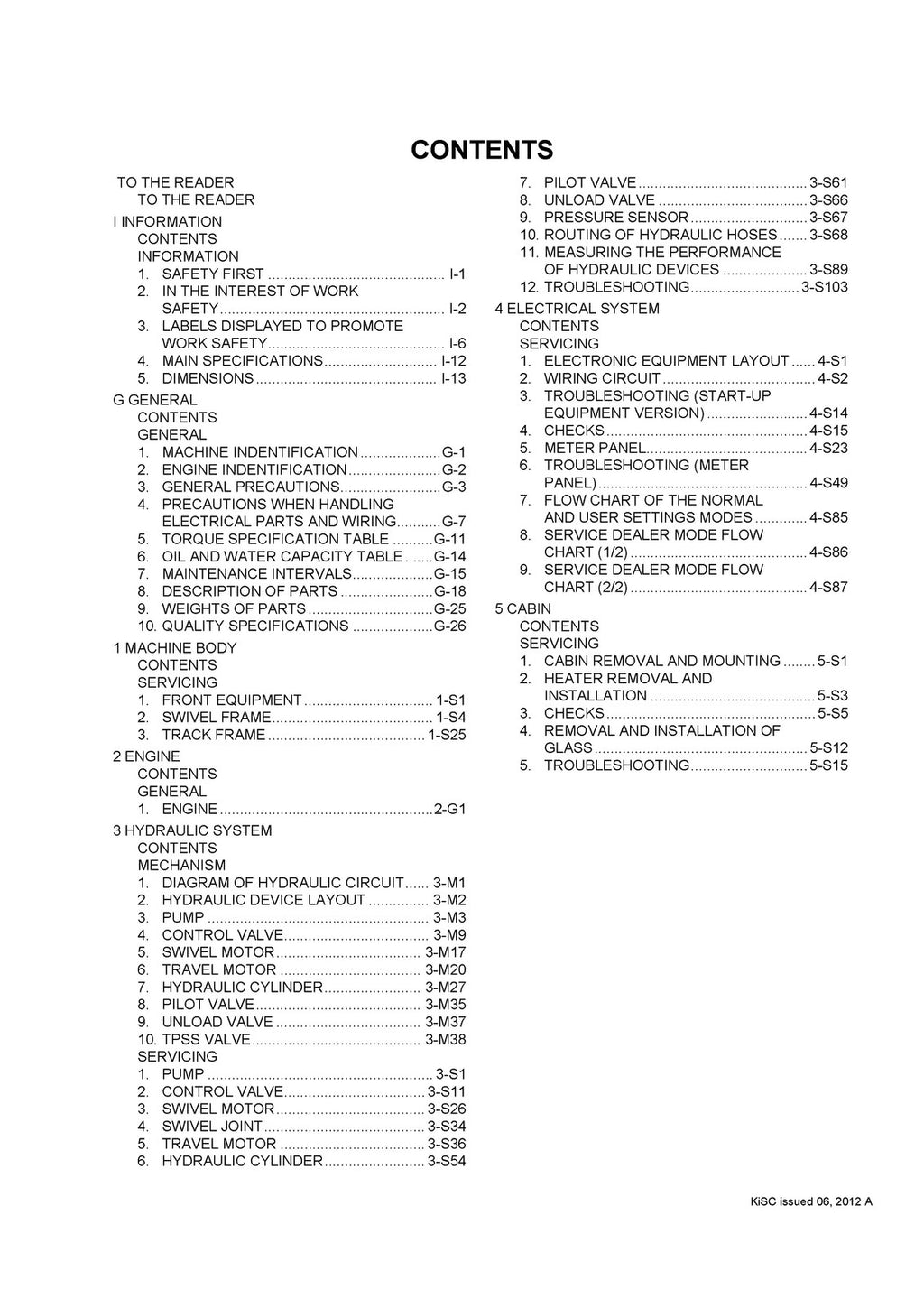 KUBOTA EXCAVATOR KX018-4 WORKSHOP MANUAL - WIRE BOUND - TOUGH COVERS