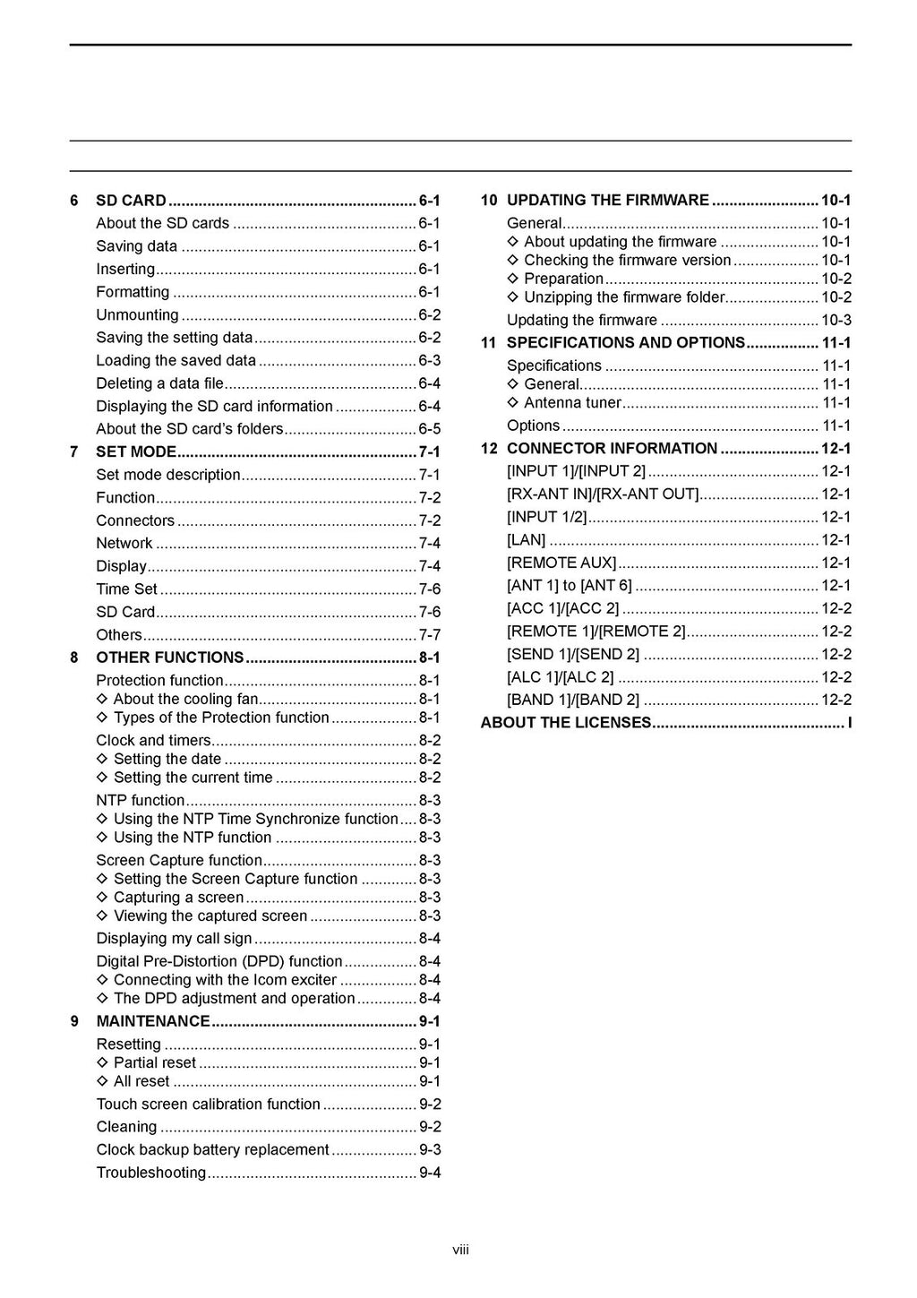 ICOM IC-PW2 Amplifier Instruction Manual - STEEL WIRE BOUND - PROTECTIVE COVERS