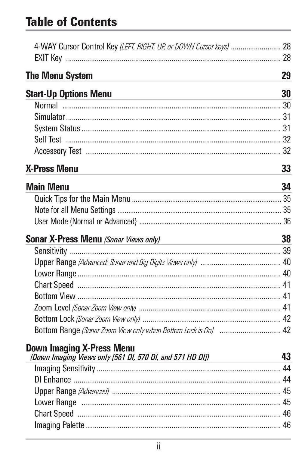 Humminbird 550 560 561 DI 570 571 HD DI User Manual Owners Instruction Guide