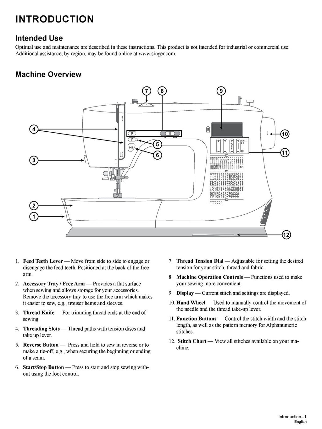SINGER C5950 C5955 C5980Q C5985 Patchwork Plus Manual - WIRE BOUND, TOUGH COVERS