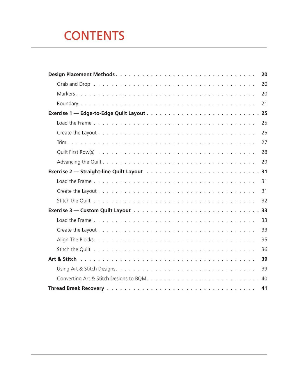BERNINA Quilting Q-matic 3.0 Course Workbook - STEEL WIRE BOUND - TOUGH COVERS