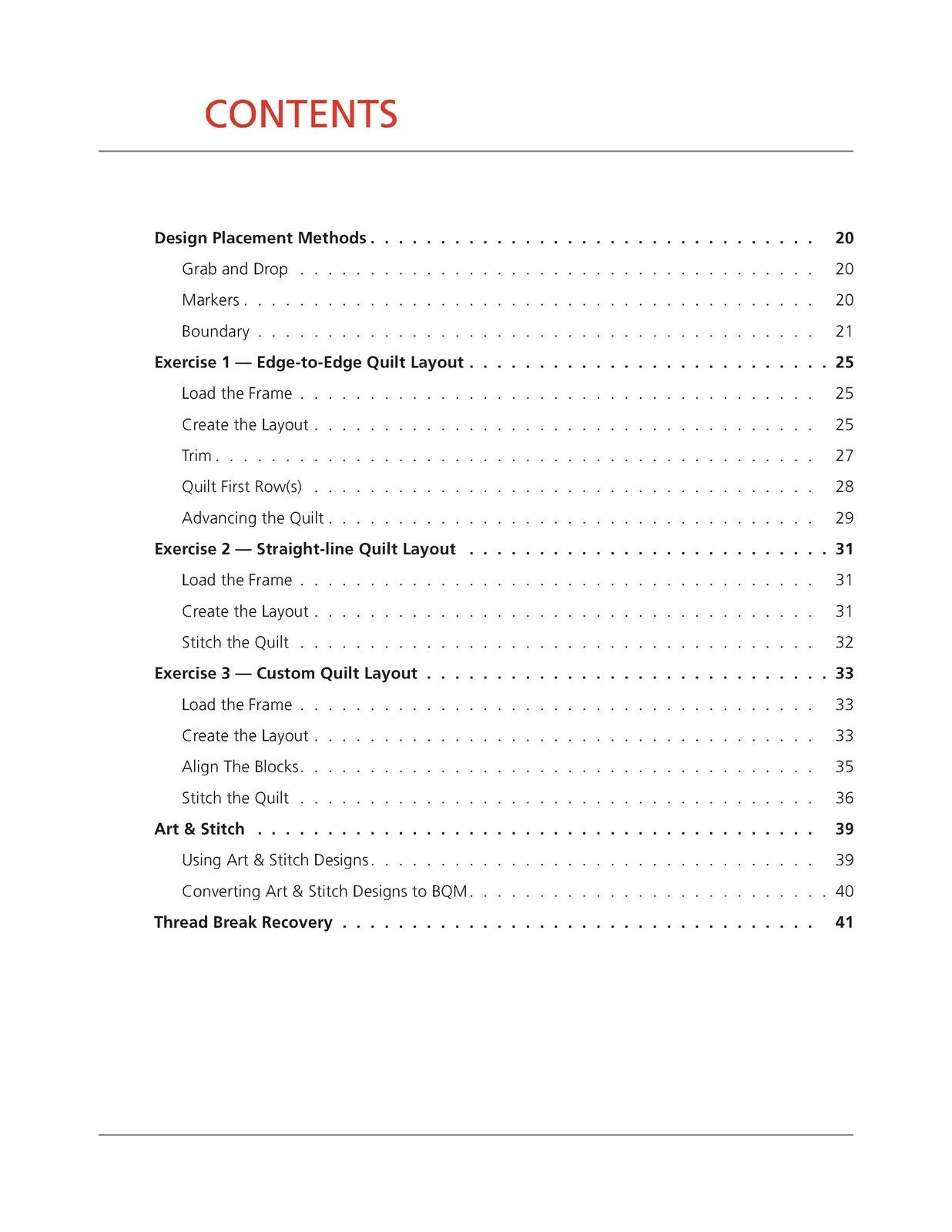 BERNINA Quilting Q-matic 3.0 Course Workbook - STEEL WIRE BOUND - TOUGH COVERS