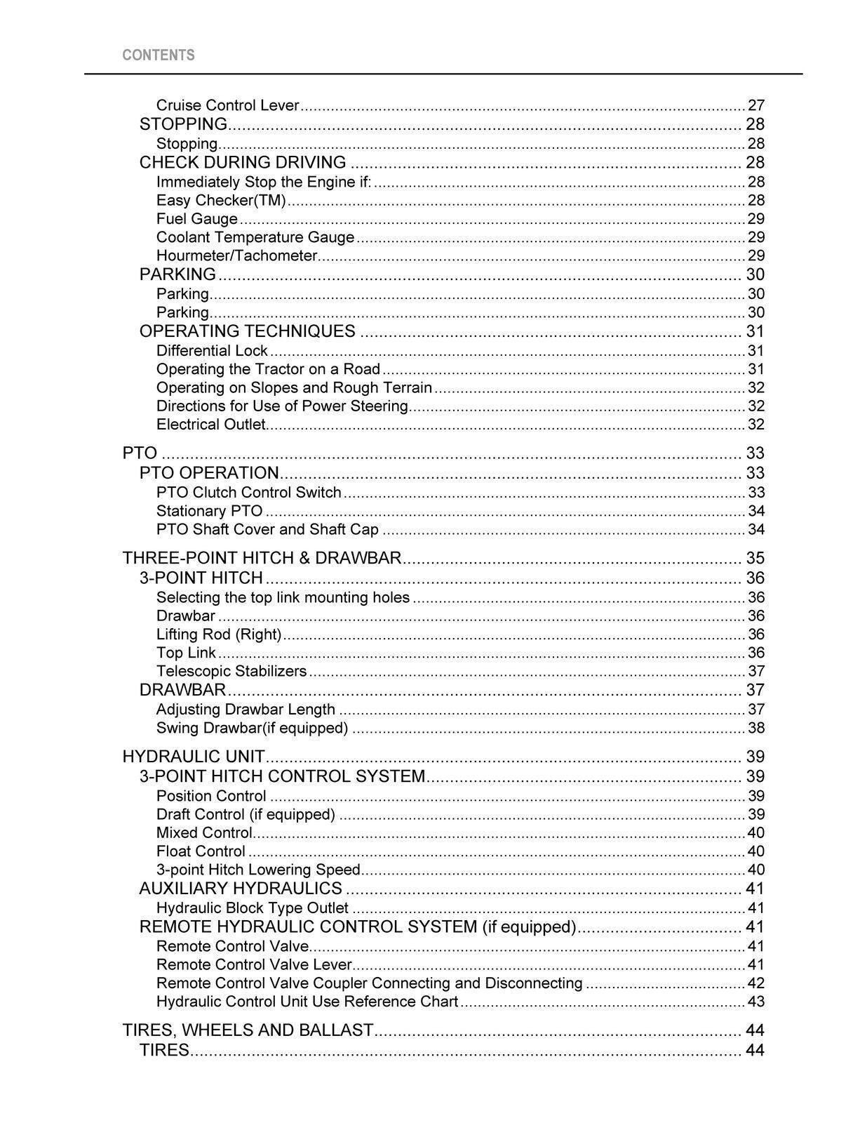 KUBOTA L4600 L4600HST OPERATORS MANUAL - STEEL WIRE BOUND - PROTECTIVE COVERS