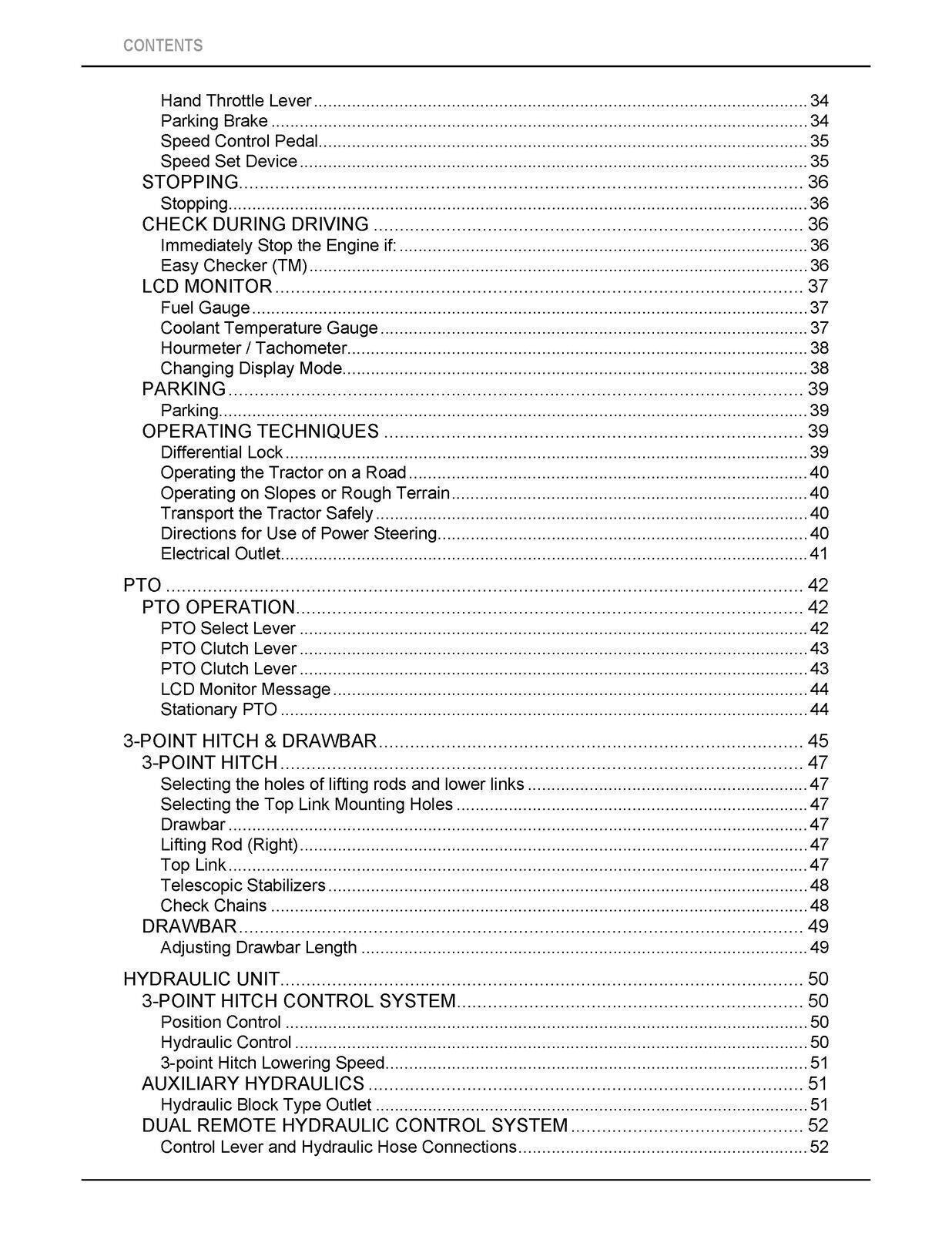 Kubota B2650 B3350 B3350SU User Manual Operation Guide [*WIRE COIL BOUND]