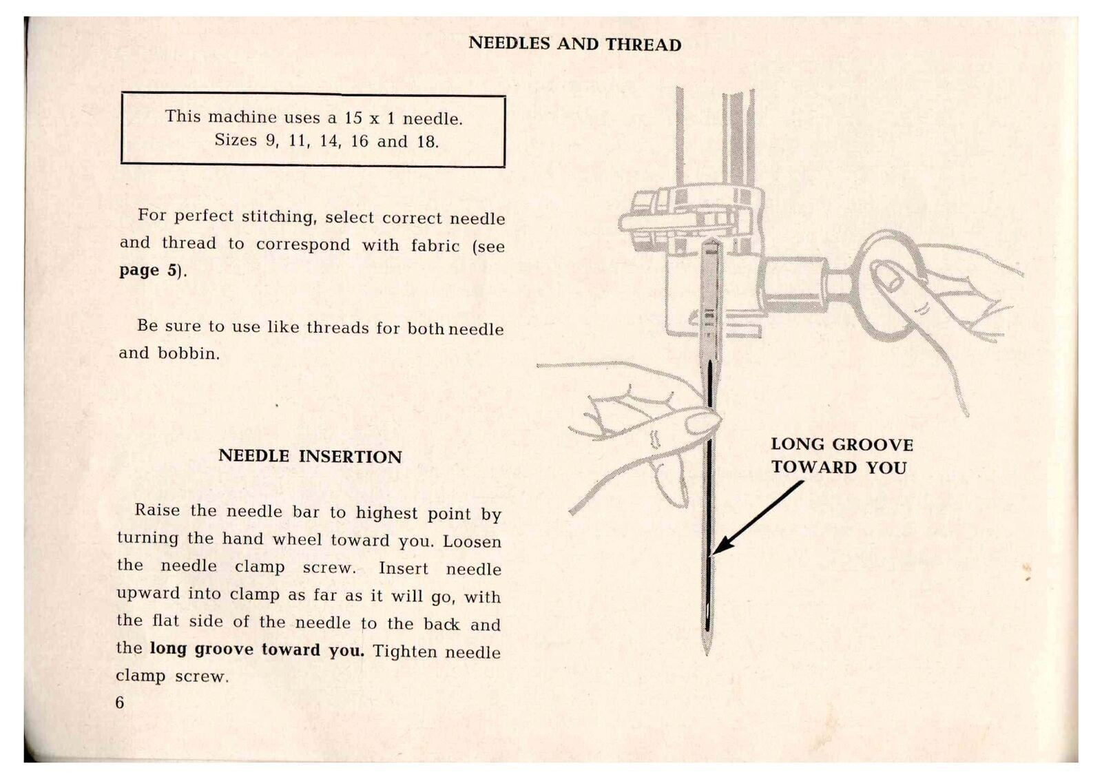 SINGER 401 SLANT-O-MATIC SEWING MACHINE User Manual Instructions - Wire Binding