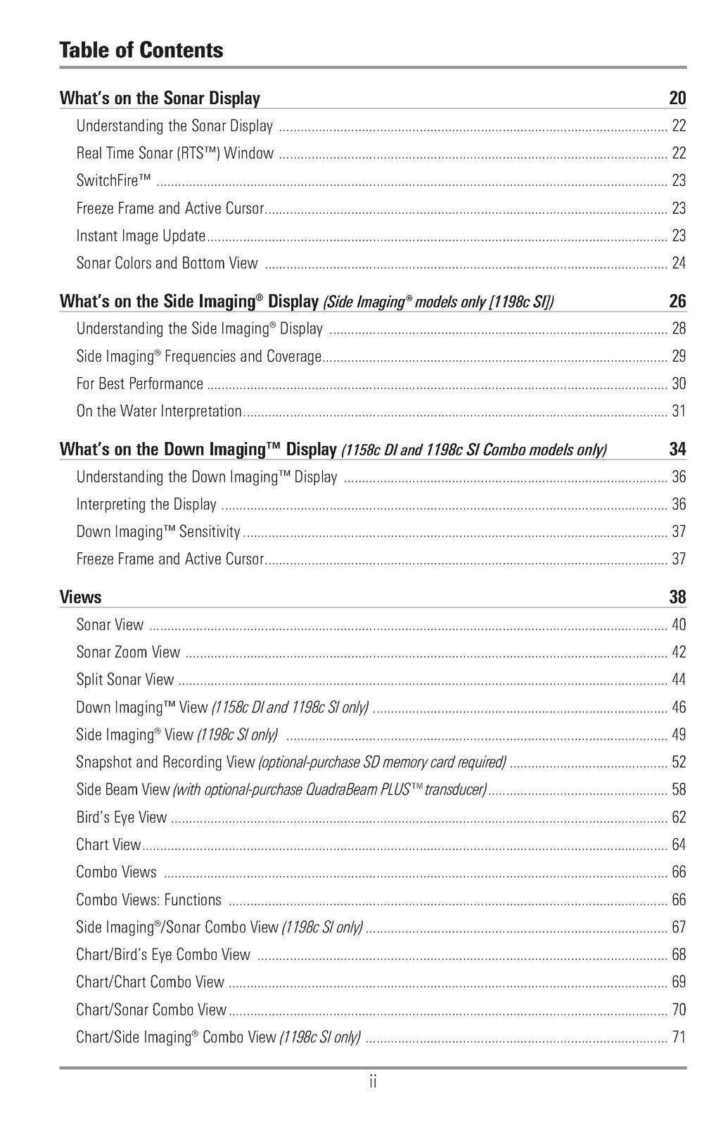 HUMMINBIRD 1100c 1158c 1158 DI XD 1198c SI User Manual - TOUGH WIRE BINDING