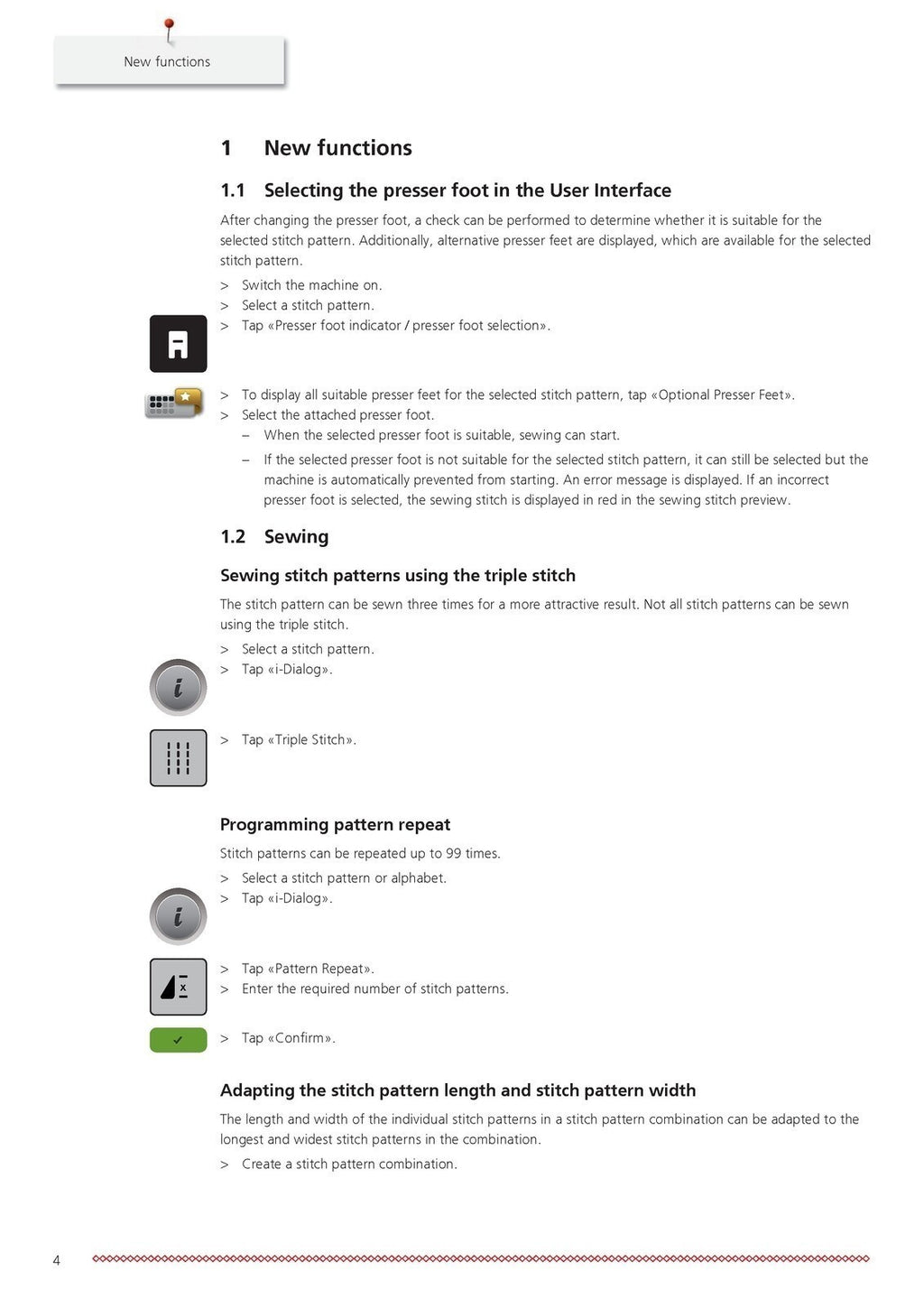 BERNINA PLUS Upgrade for B 770 QE User Manual - STEEL WIRE BOUND - TOUGH COVERS