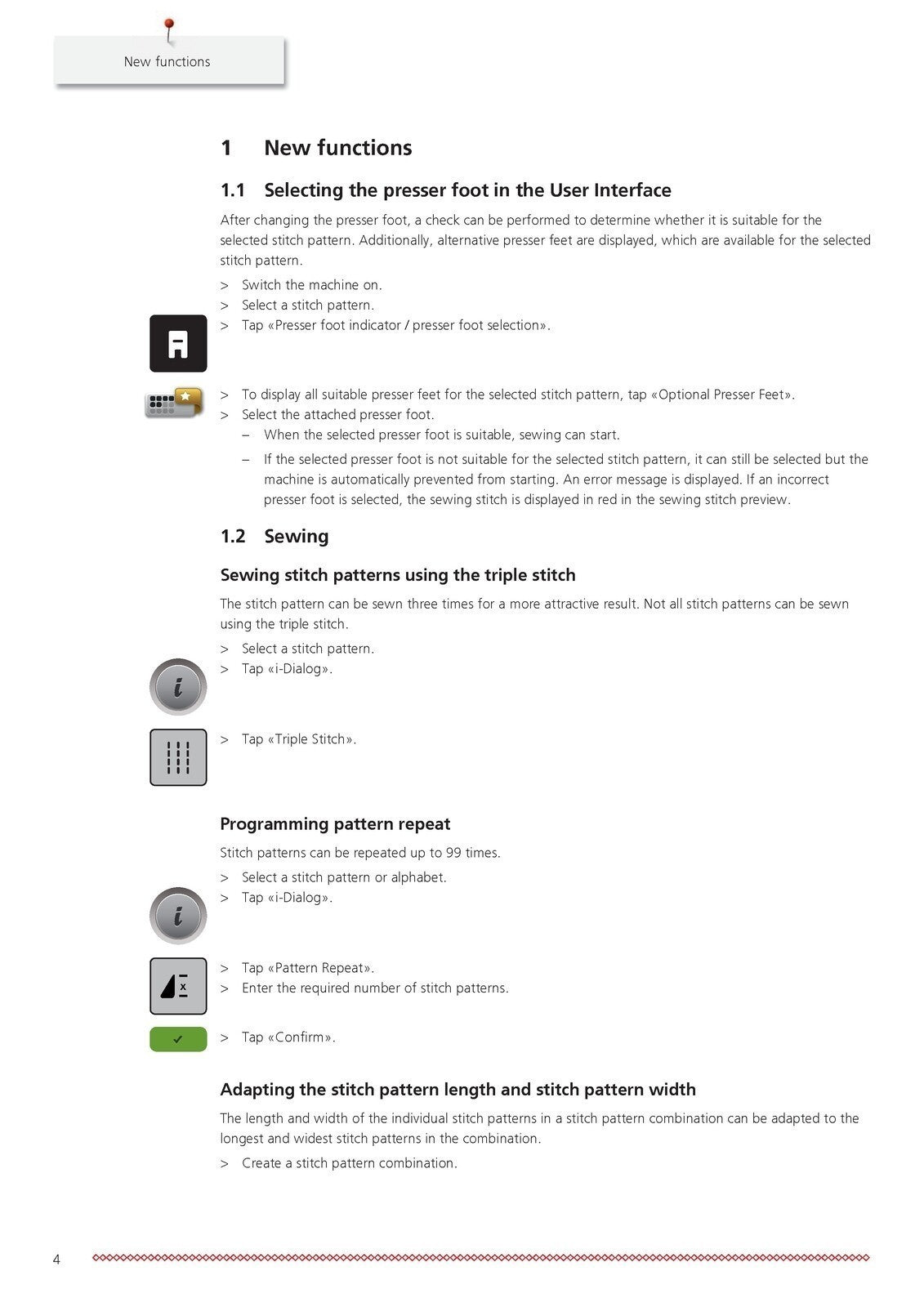 BERNINA PLUS Upgrade for B 770 QE User Manual - STEEL WIRE BOUND - TOUGH COVERS