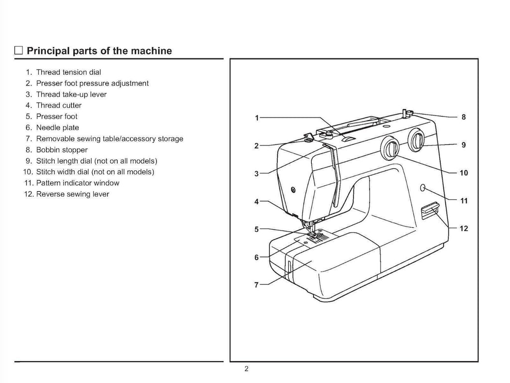 SINGER 1120 1100 Sewing Machine User Manual Instruction Book - ROBUST WIRE BOUND