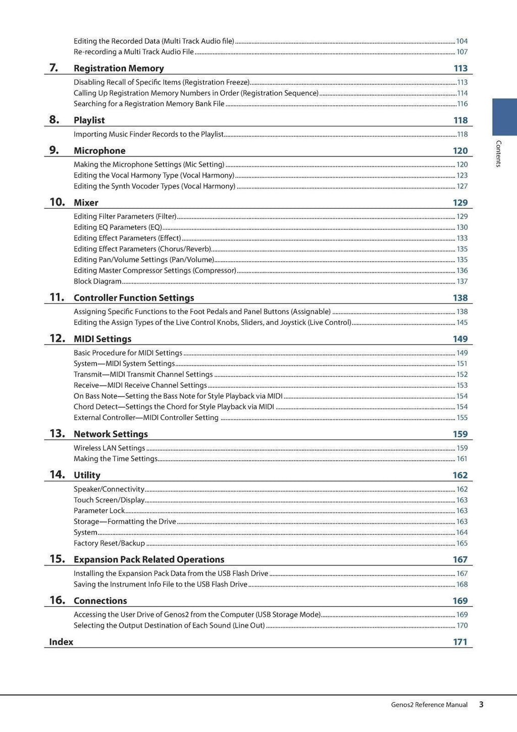 YAMAHA Genos 2 Reference Manual - 172 Pages, Protective Covers, Steel Wire Bound