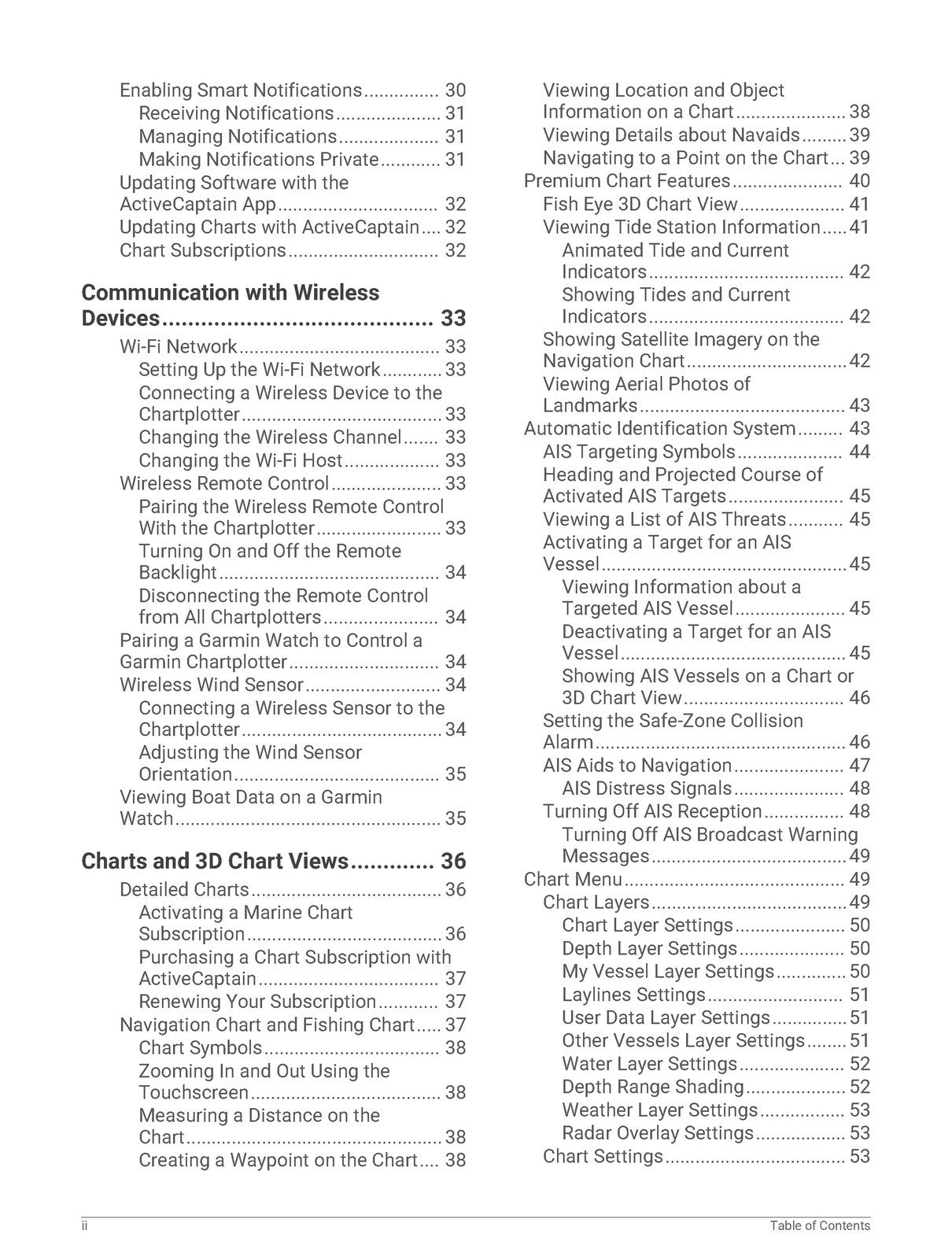GPSMAP 8400 8600 8700 9000 9500 SERIES Owners Manual - WIRE BOUND - TOUGH COVERS