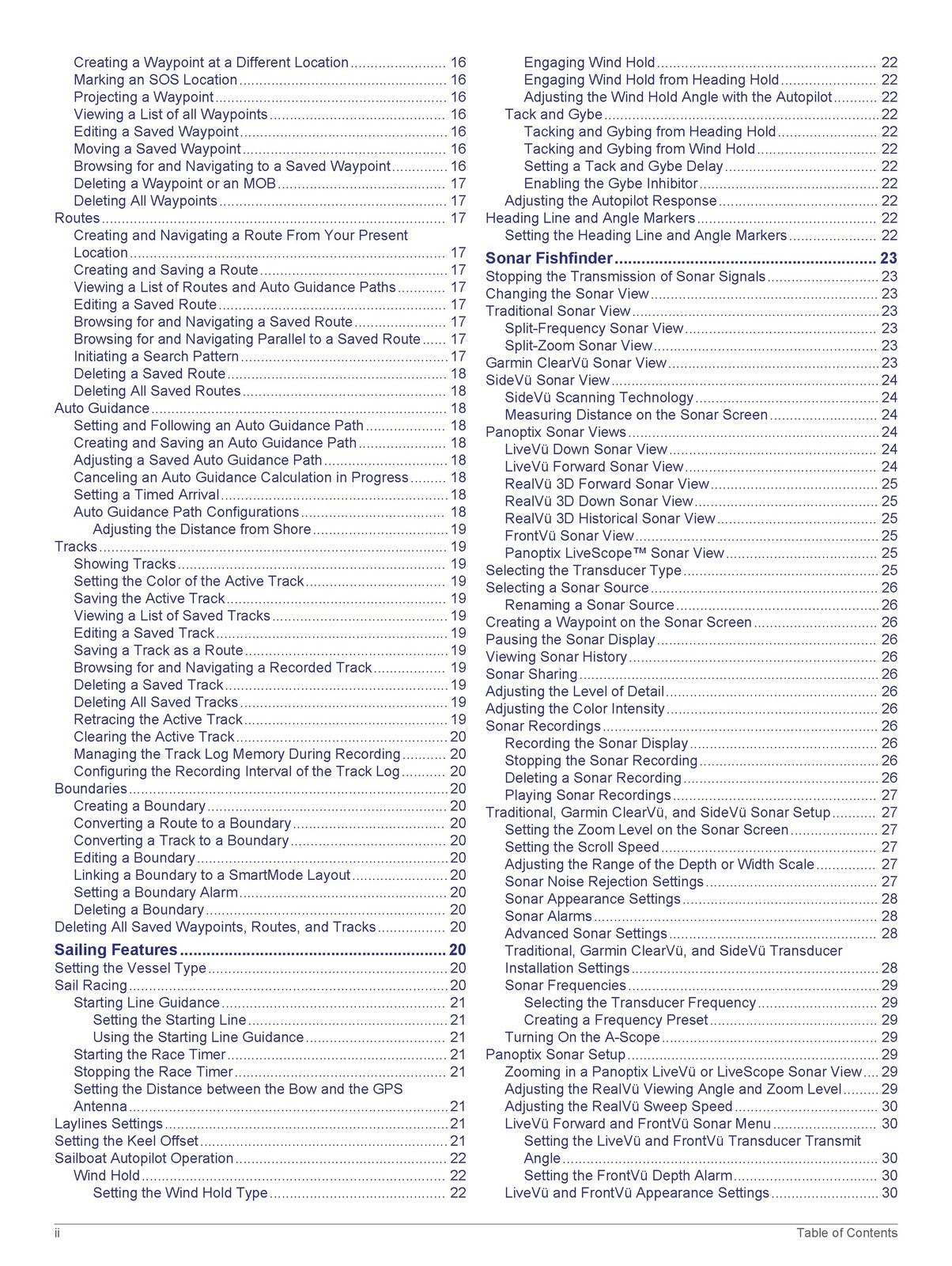 GARMIN GPSMAP 1222 1242 TOUCH Ownders Manual - STEEL WIRE BOUND - TOUGH COVERS