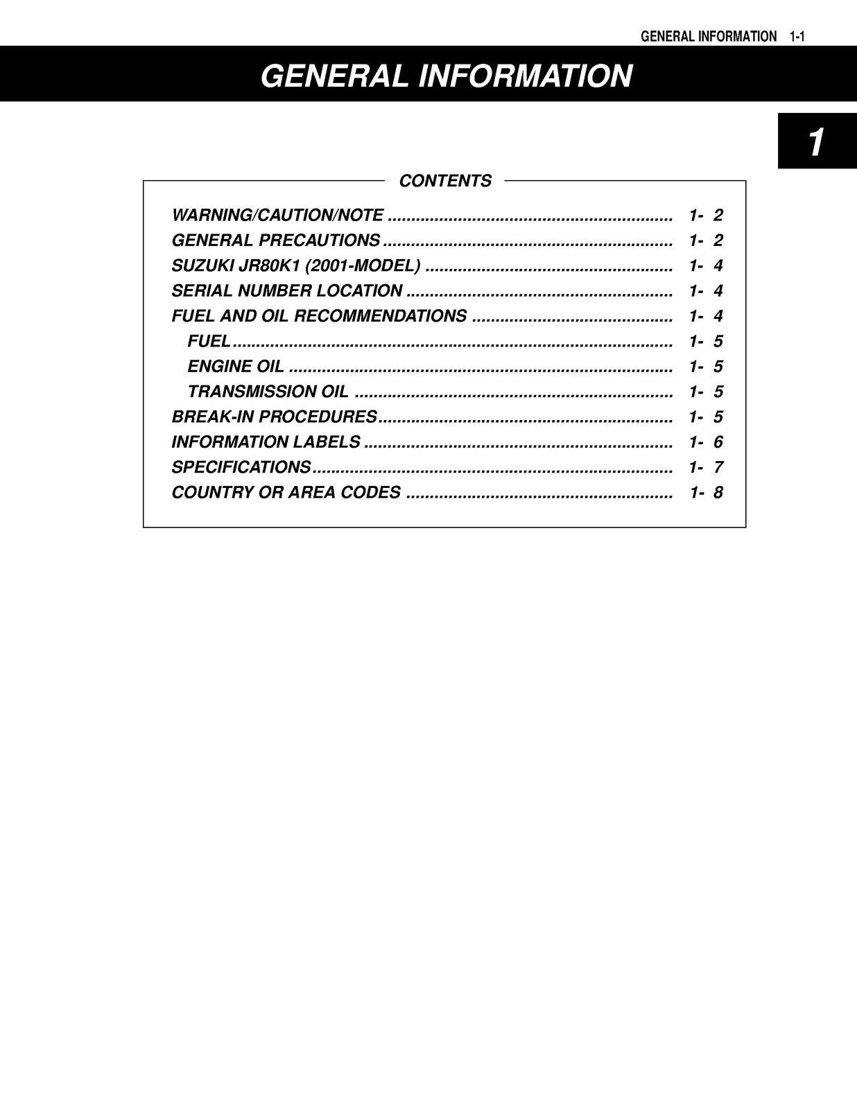 SUZUKI JR80 MOTORCYCLE DIRT BIKE SERVICE MANUAL - STEEL WIRE BOUND, TOUGH COVERS